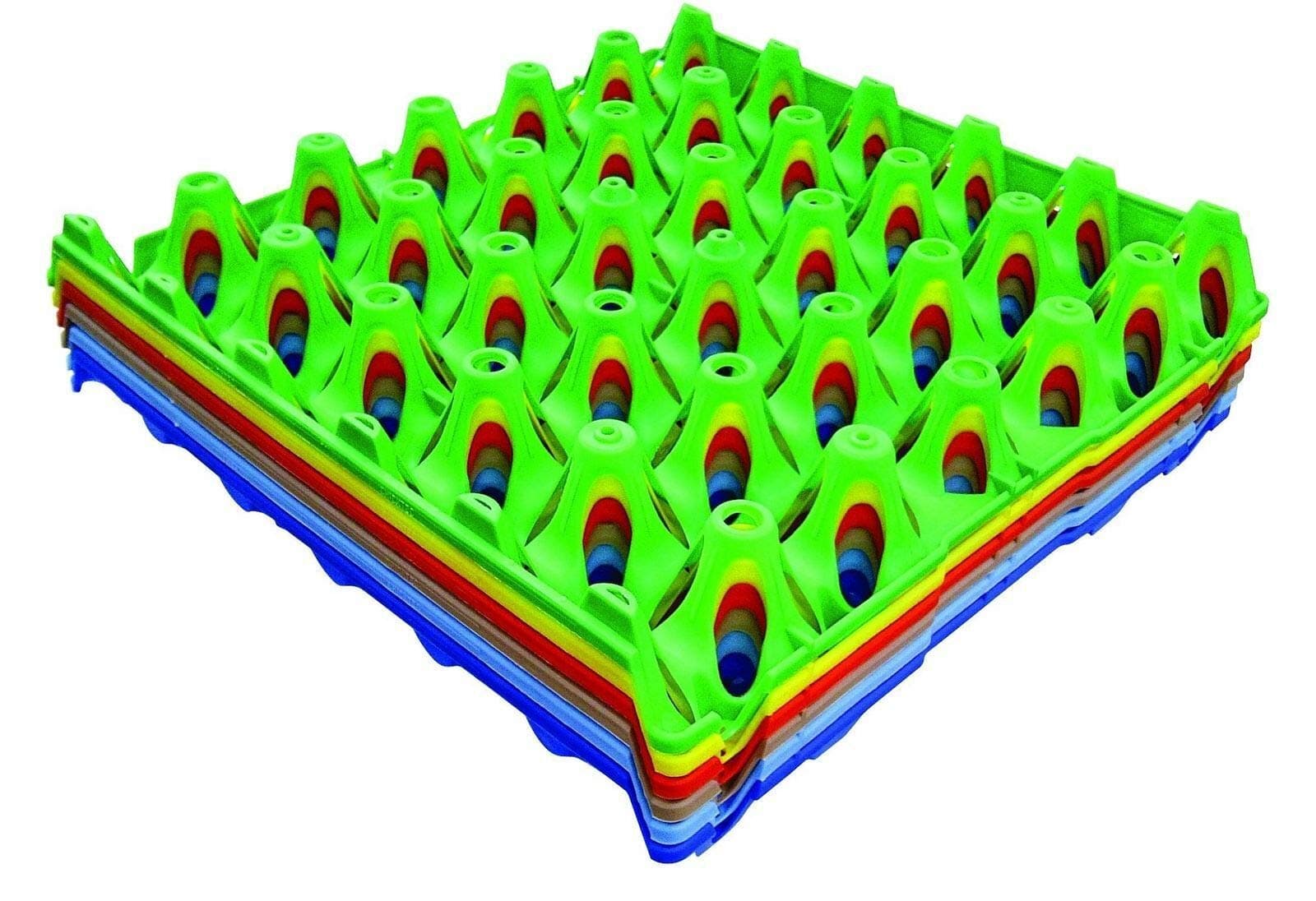 Shorefields Eton Plastic Egg Trays, Choice Of Colours, 4 Pack, 30 Egg Tray (White)