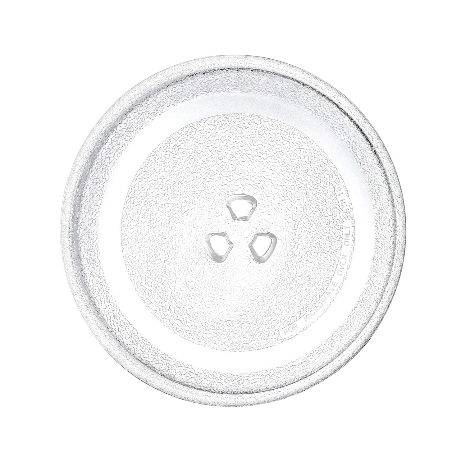 Saffire 9.6" / 24.5cm Small Glass Microwave Plate - Replacement Turntable Plate for Small Microwaves