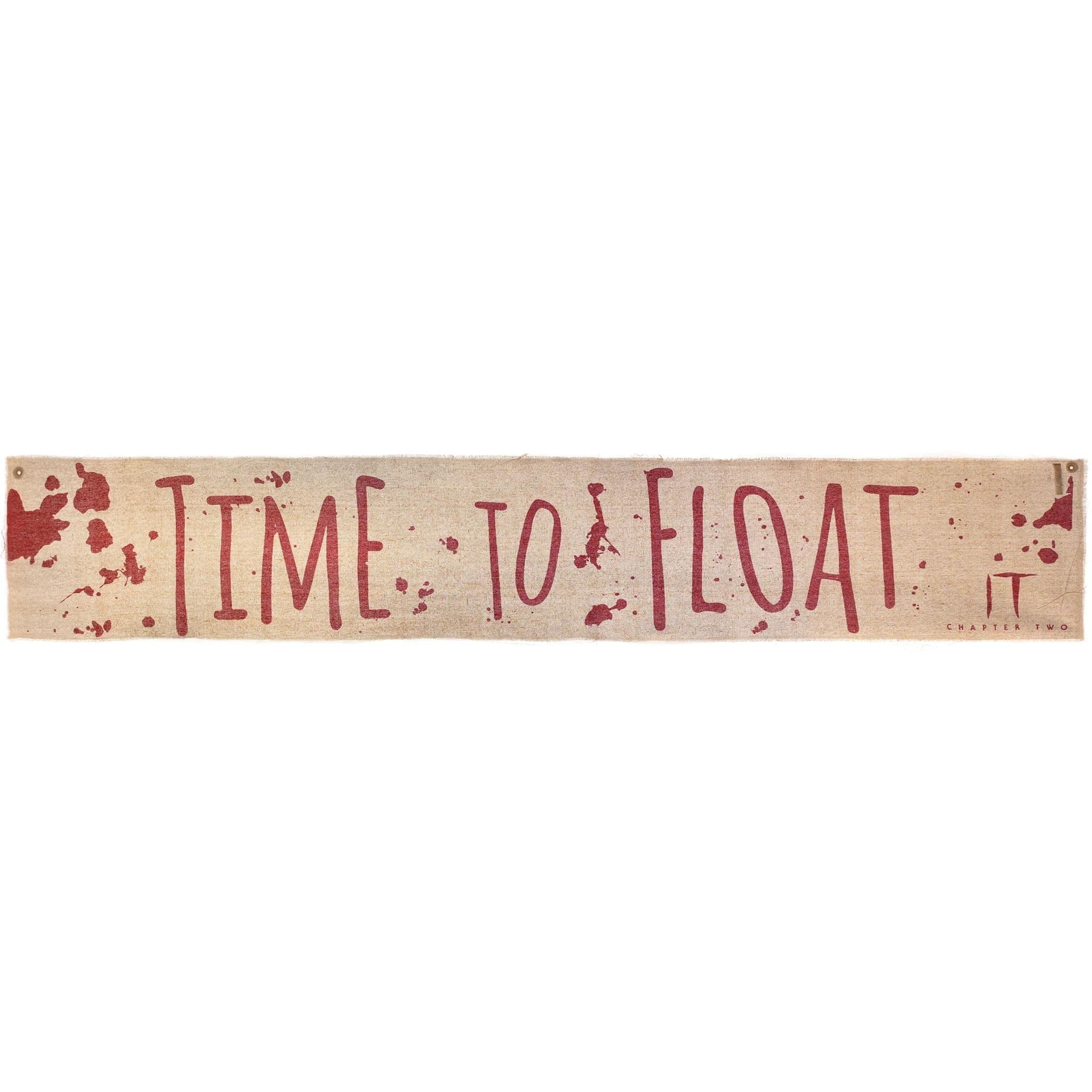 Amscan It Chapter 2 "Time To Float", Fabric Party Banner