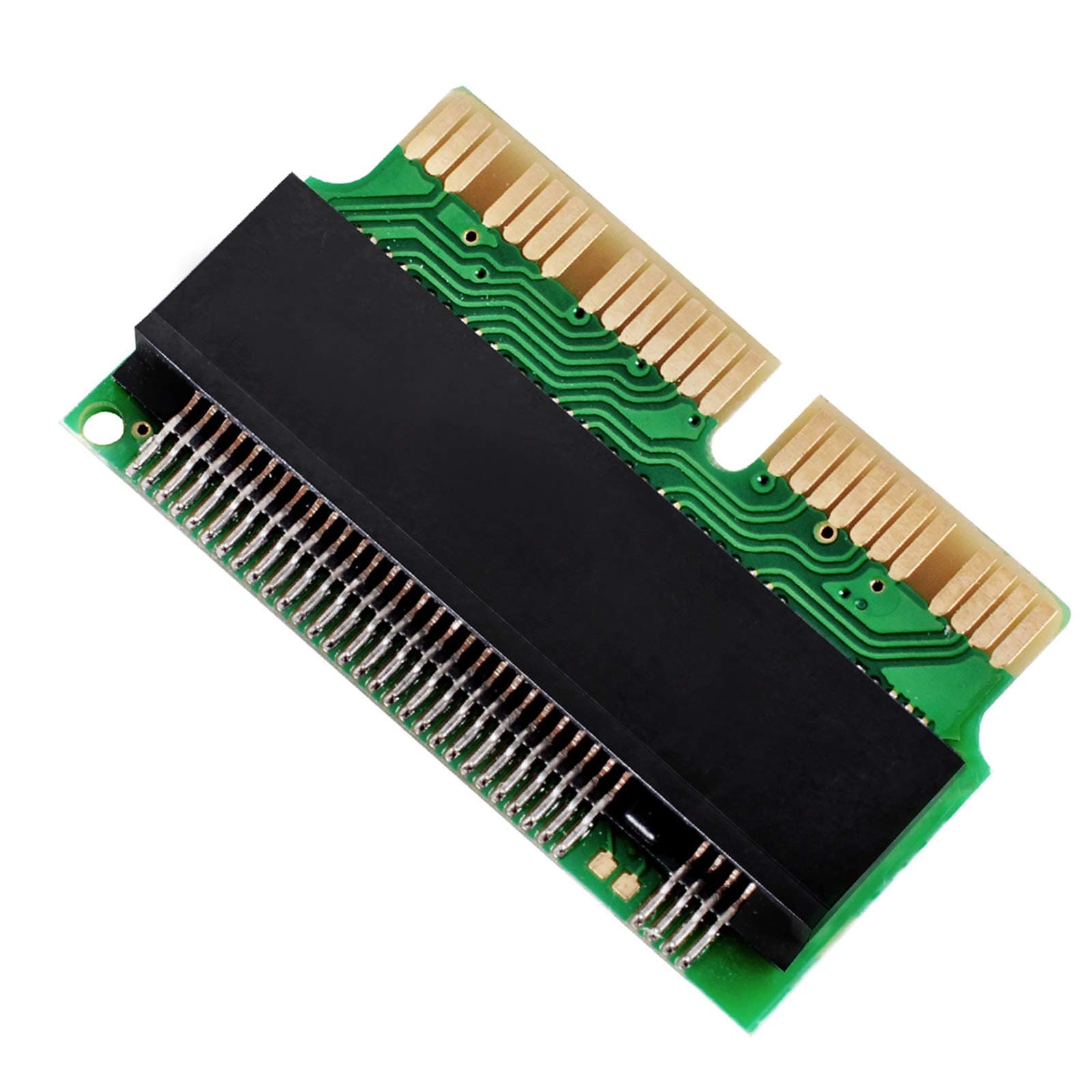 M.2 NVME SSD Convert Adapter, 12+16pin M.2 NGFF M-Key SSD Convert Card for MacBook Air Pro Retina Mid 2013 2014 2015 2016 2017, NVME AHCI SSD Upgraded Kit for A1465 A1466 A1398 A1502