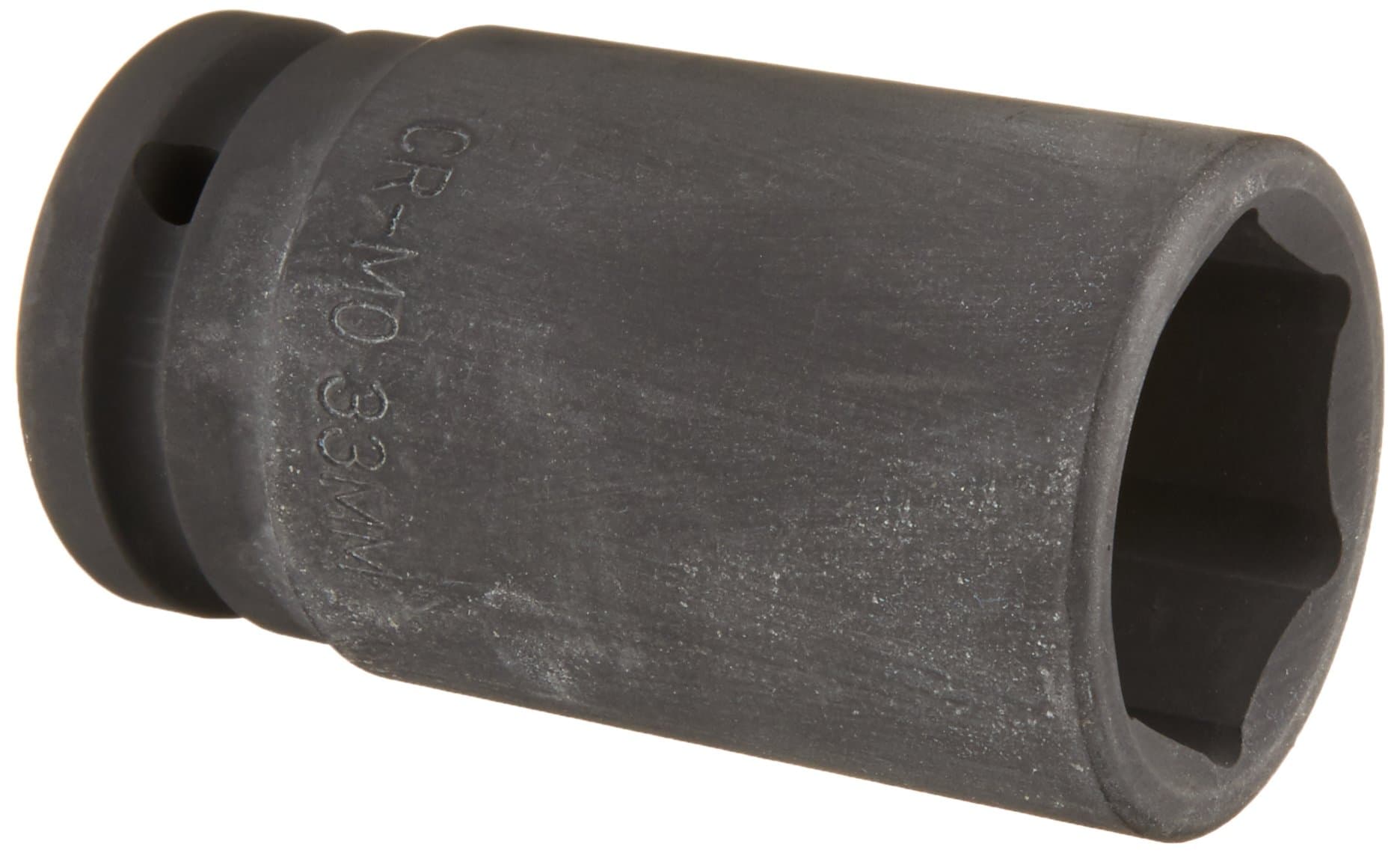 SUNEX TOOLS 433md 3/4-Inch Drive 33-Mm Deep Impact Socket