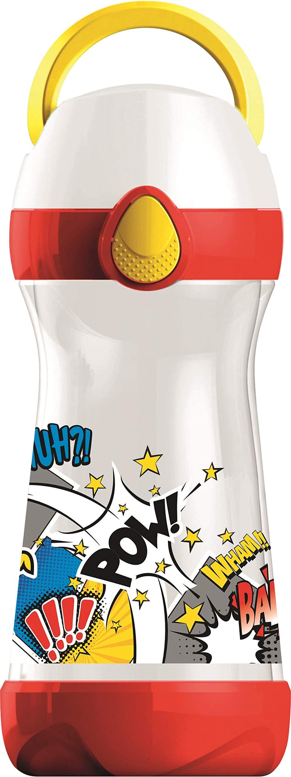 Concept Spillproof Water Bottle, 14.5 oz, Comic