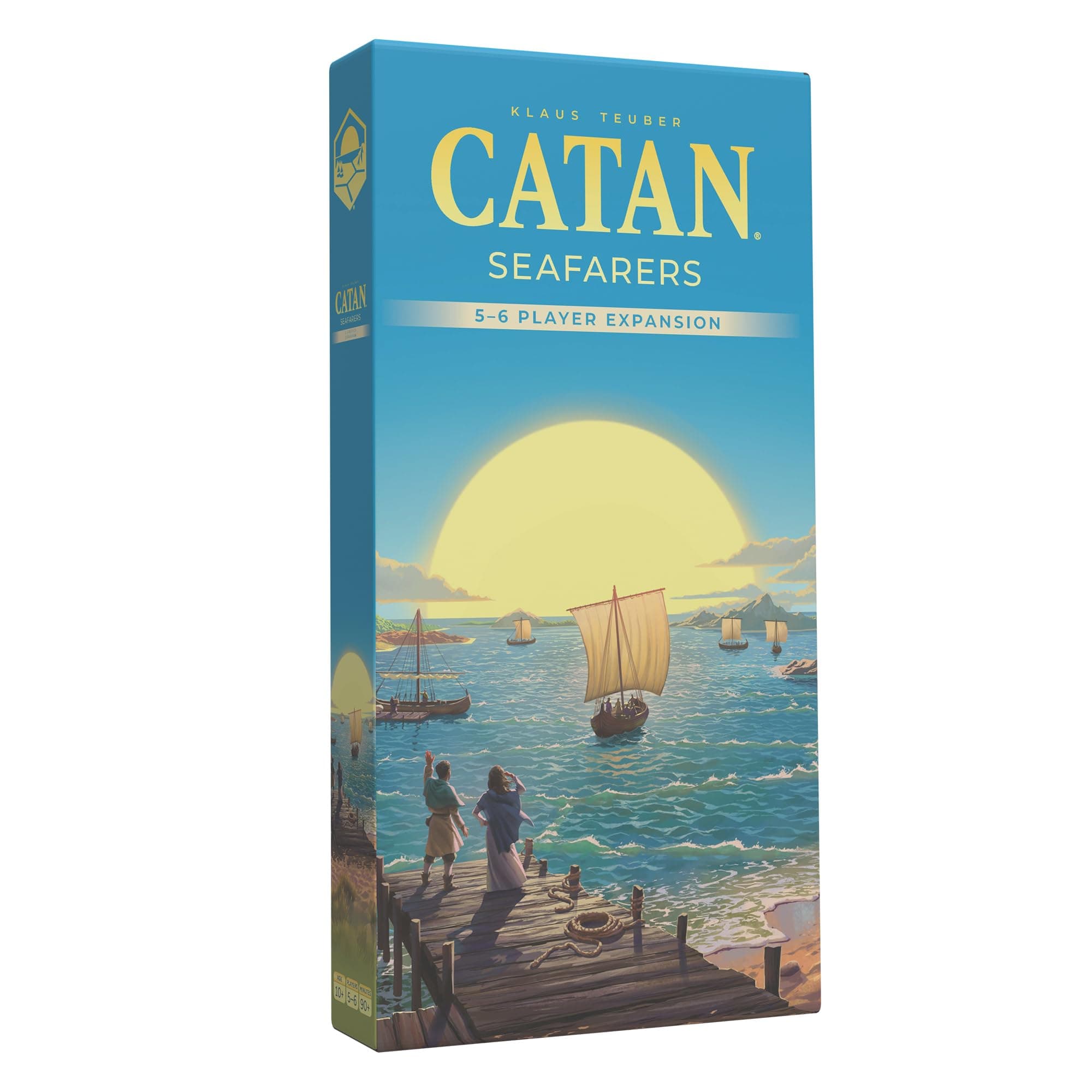 CATAN Seafarers 5-6 Player Expansion 6th Edition | Board Game Expansion | Ages 10+ | 3-6 Players | 60-90 Minutes Playing Time