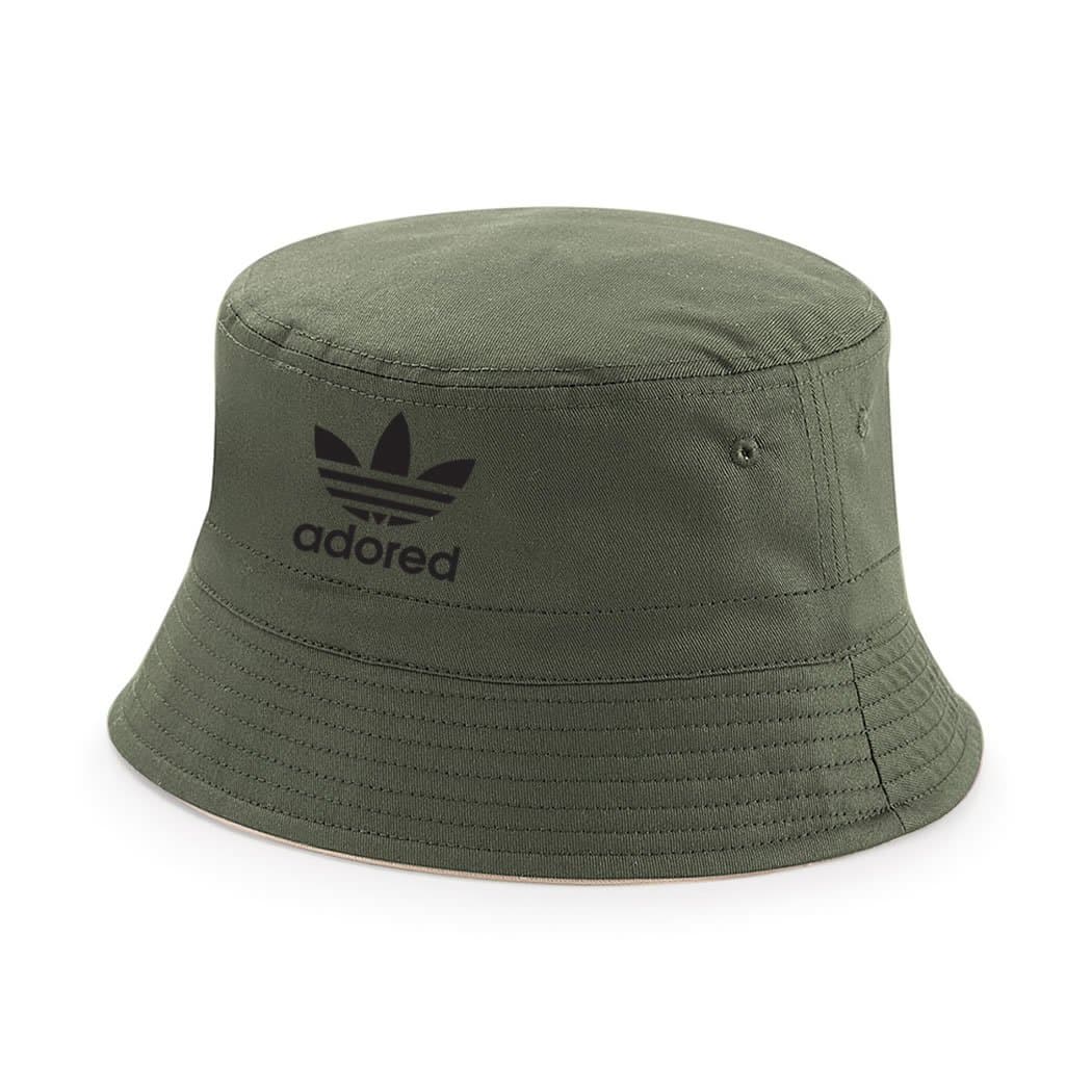 Simplicitees Adored Reversible Bucket Hat Ian Brown