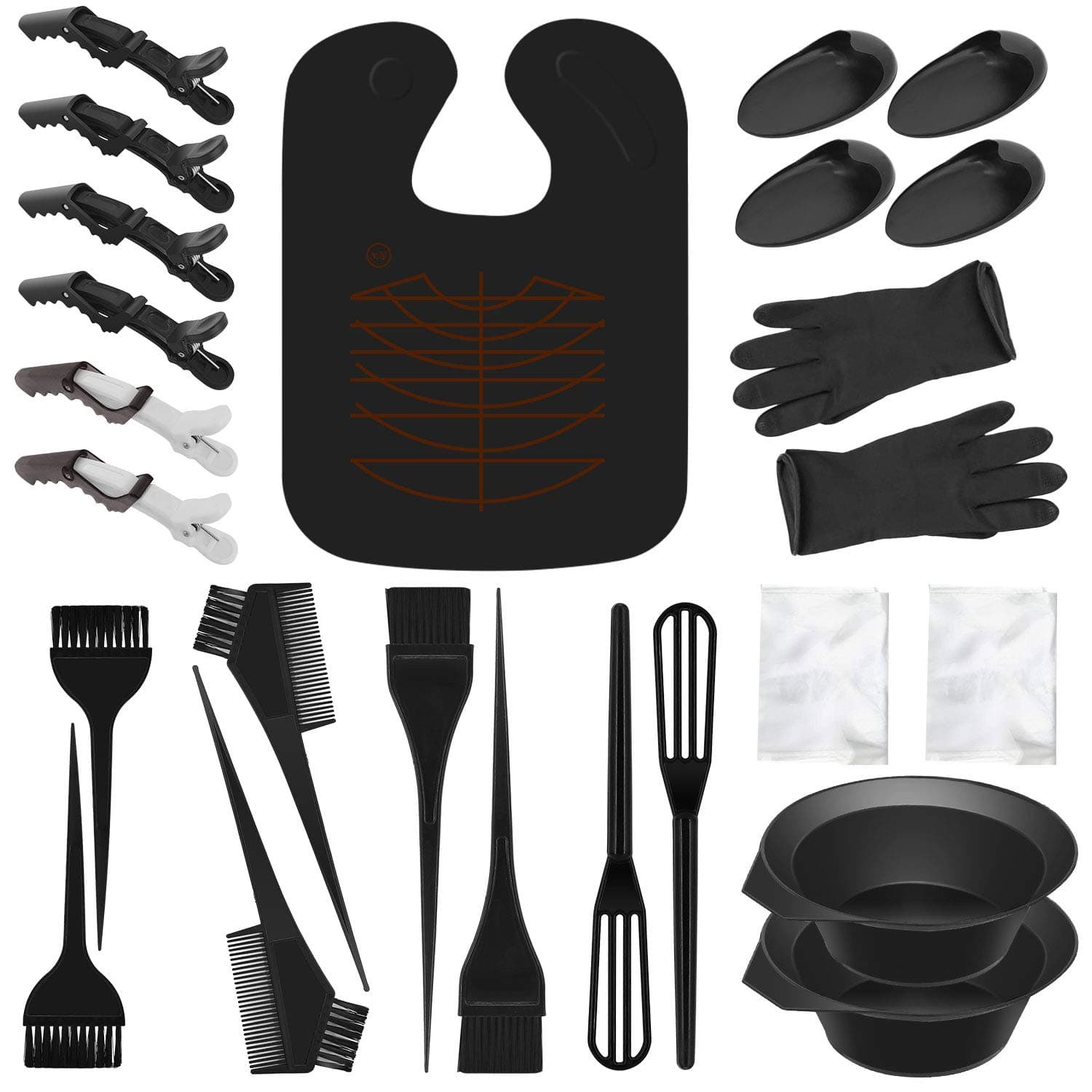 26 Pieces Hair Dye Coloring Kit