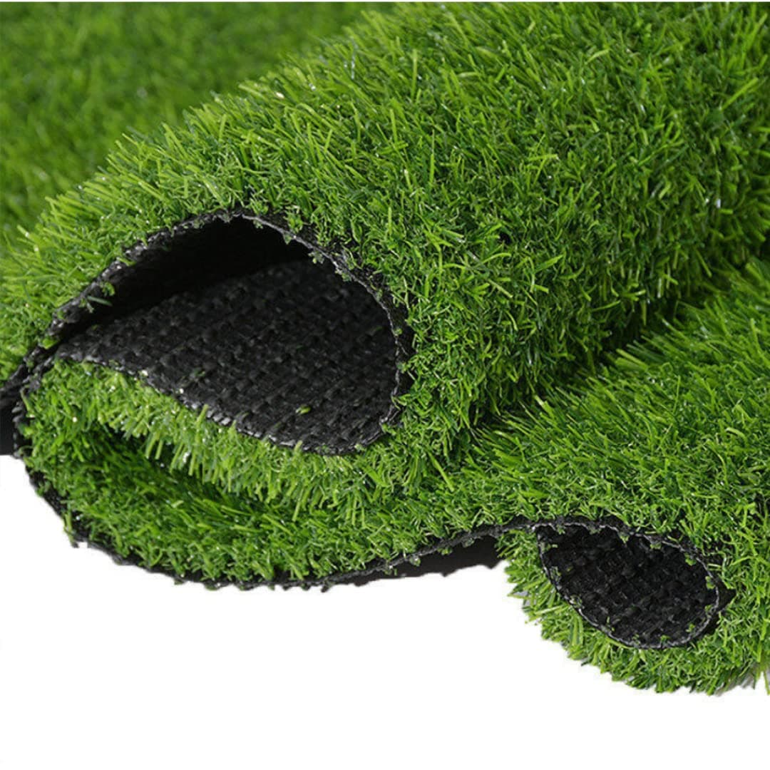 Armorx High Density Artificial Grass Carpet, 35 mm Natural Green Turf Mat for Homes, Lawns, Balcony, Garden, Outdoor Living, Comes with Installation Kit - 2ft x 9ft