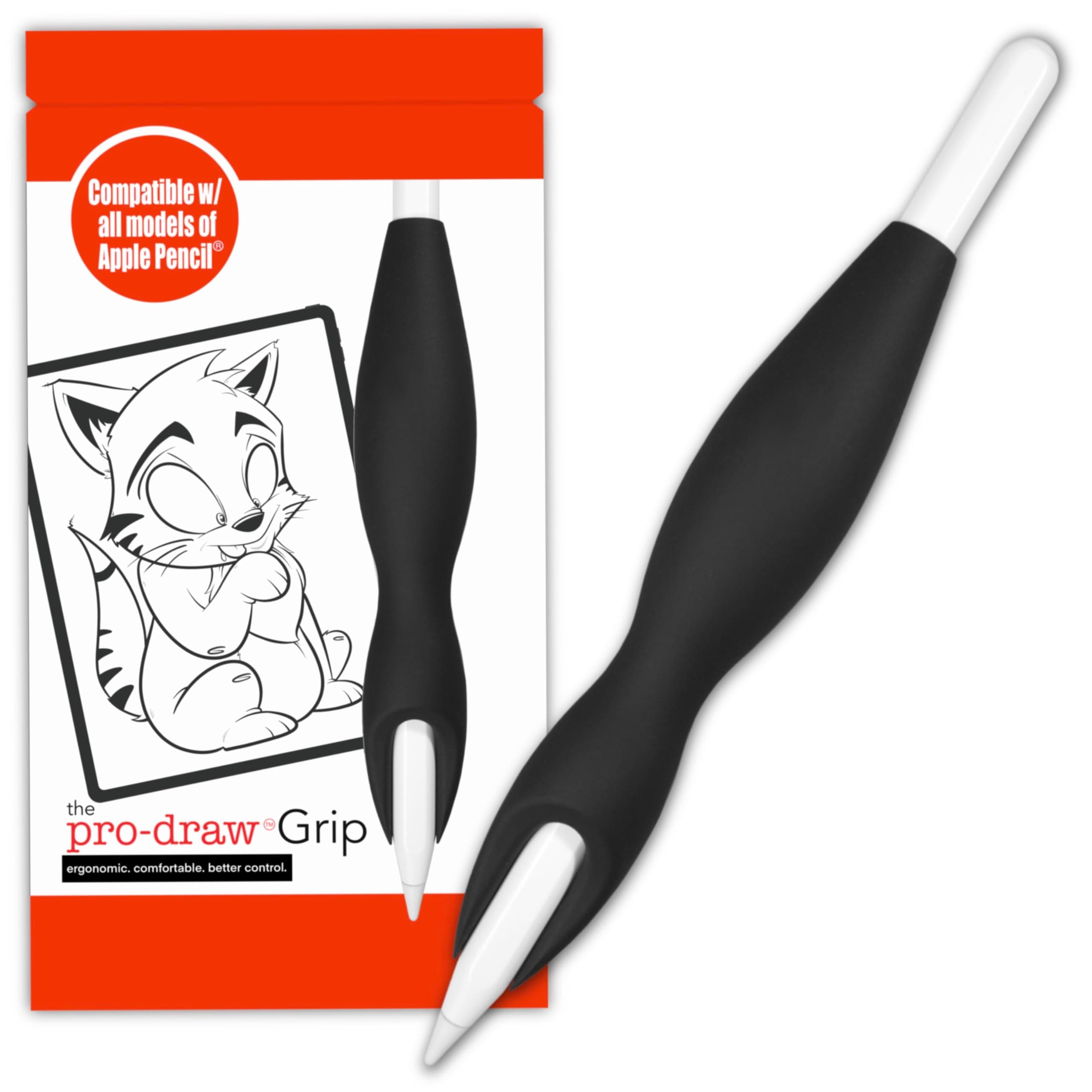 The Grip for Apple Pencil Pro, 1st /2nd Gen Apple Pencil, and USB-C model // More Comfort. Better Control.