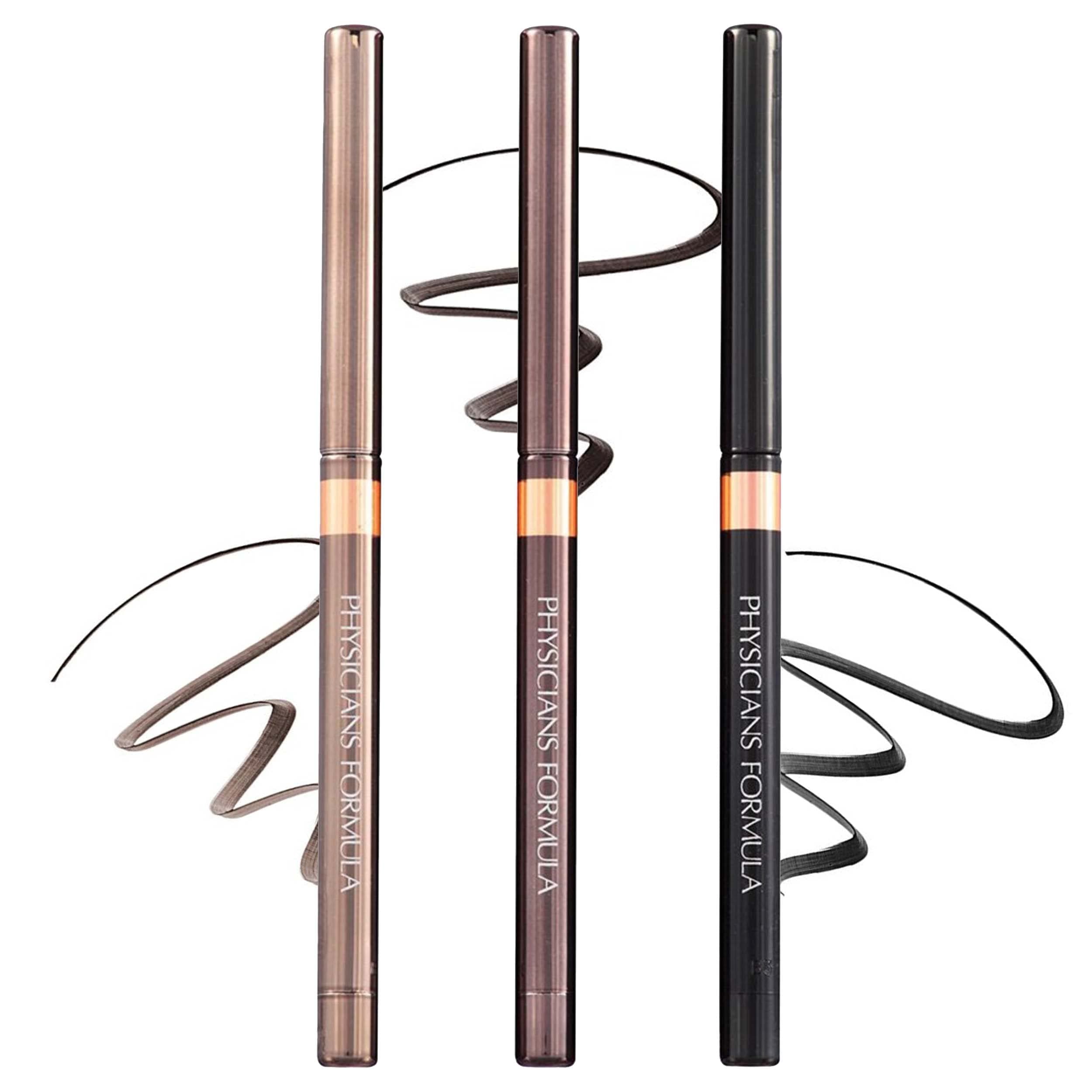 Shimmer Strips Custom Eye Enhancing Eyeliner Trio - Set of 3 Eyeliners for a Natural Nude Look - Long-wearing, Waterproof Formula - for Sensitive Eyes and Contact Lens Wearers