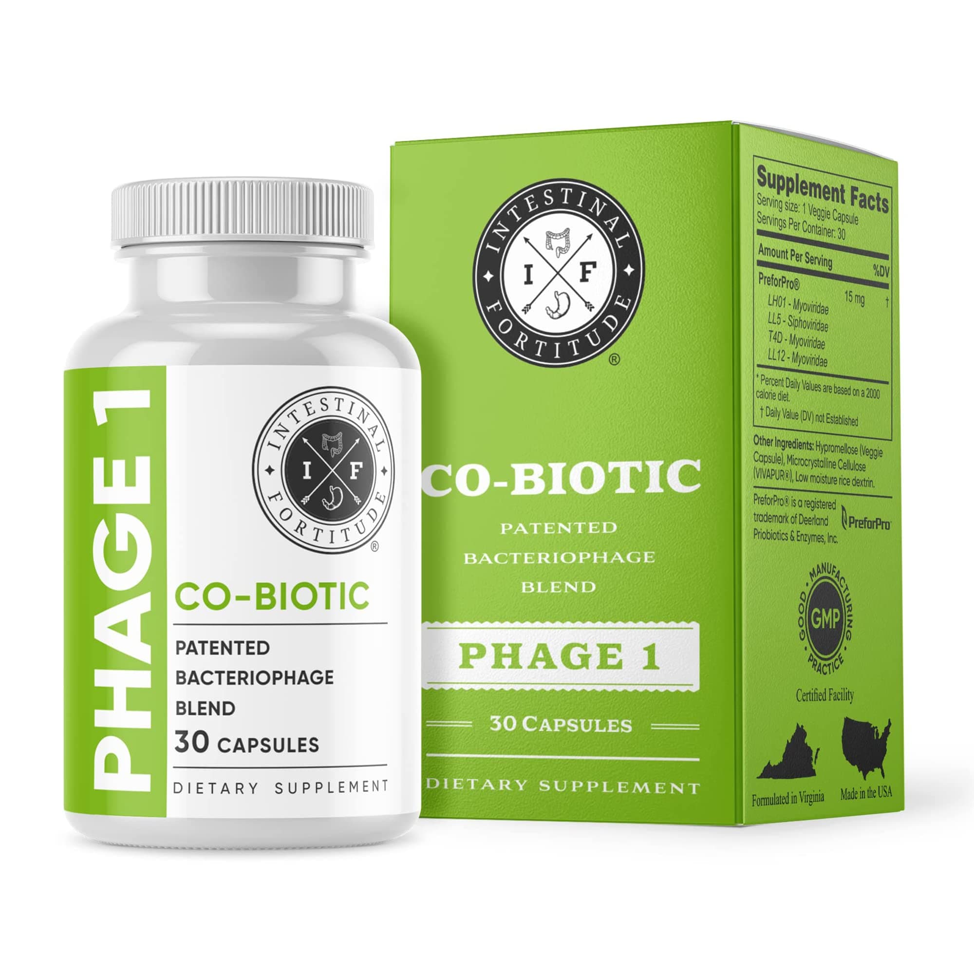 Phage 1 Gut Health Supplement