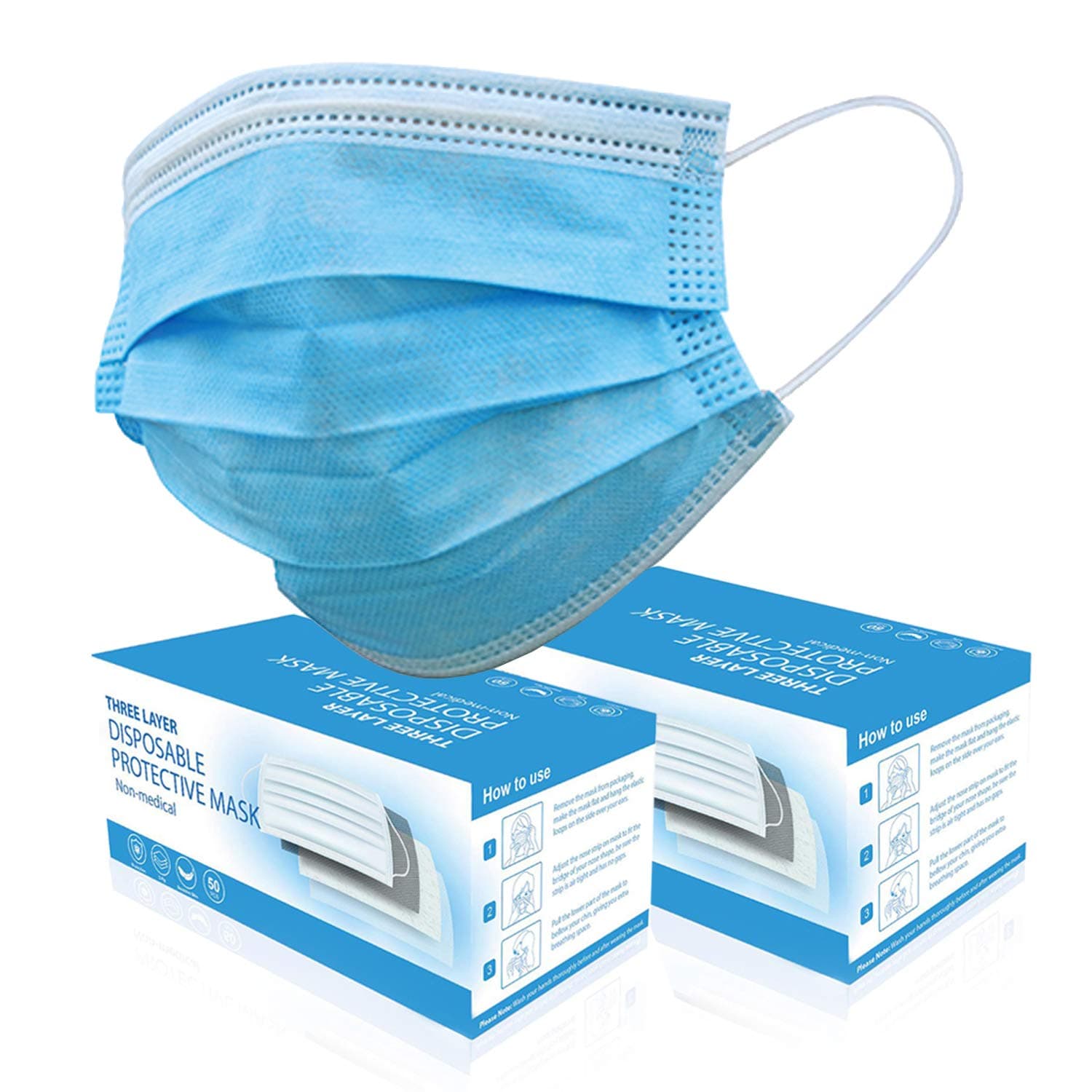 KEPLIN Face Cover, Pack of 100