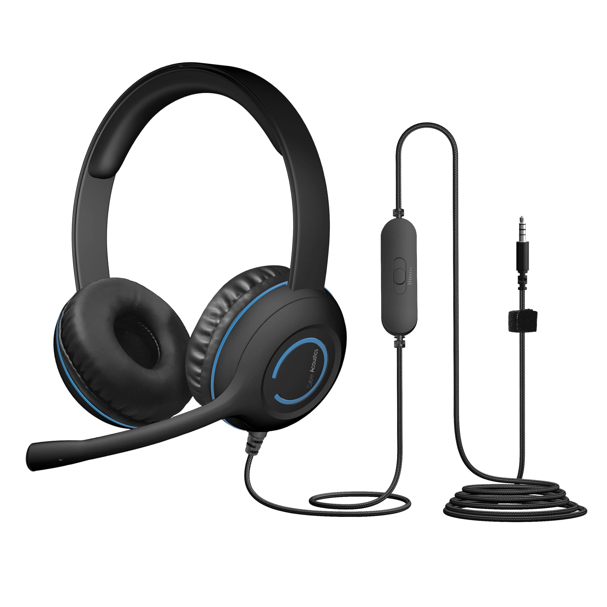 3.5mm Stereo Headset (AC-5002) – Durable, Crisp, and Clear Communication in Classrooms and at Home