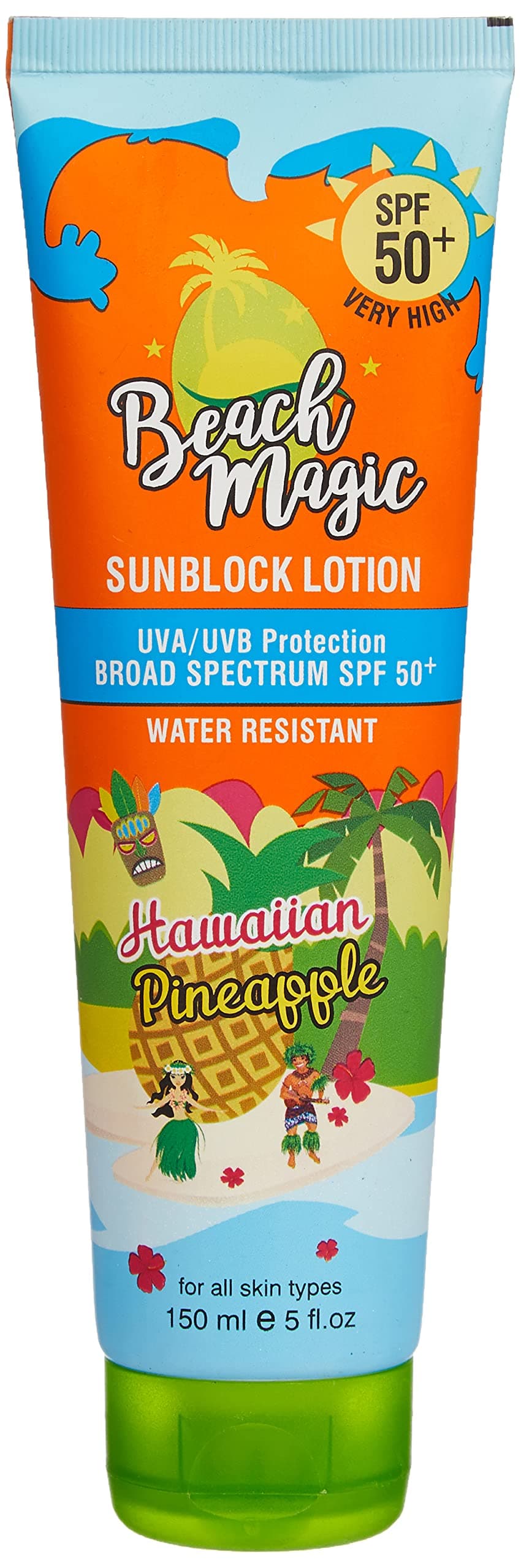 Beach Magic Sunblock Lotion Cocoa Florida Passion Fruit 150ml