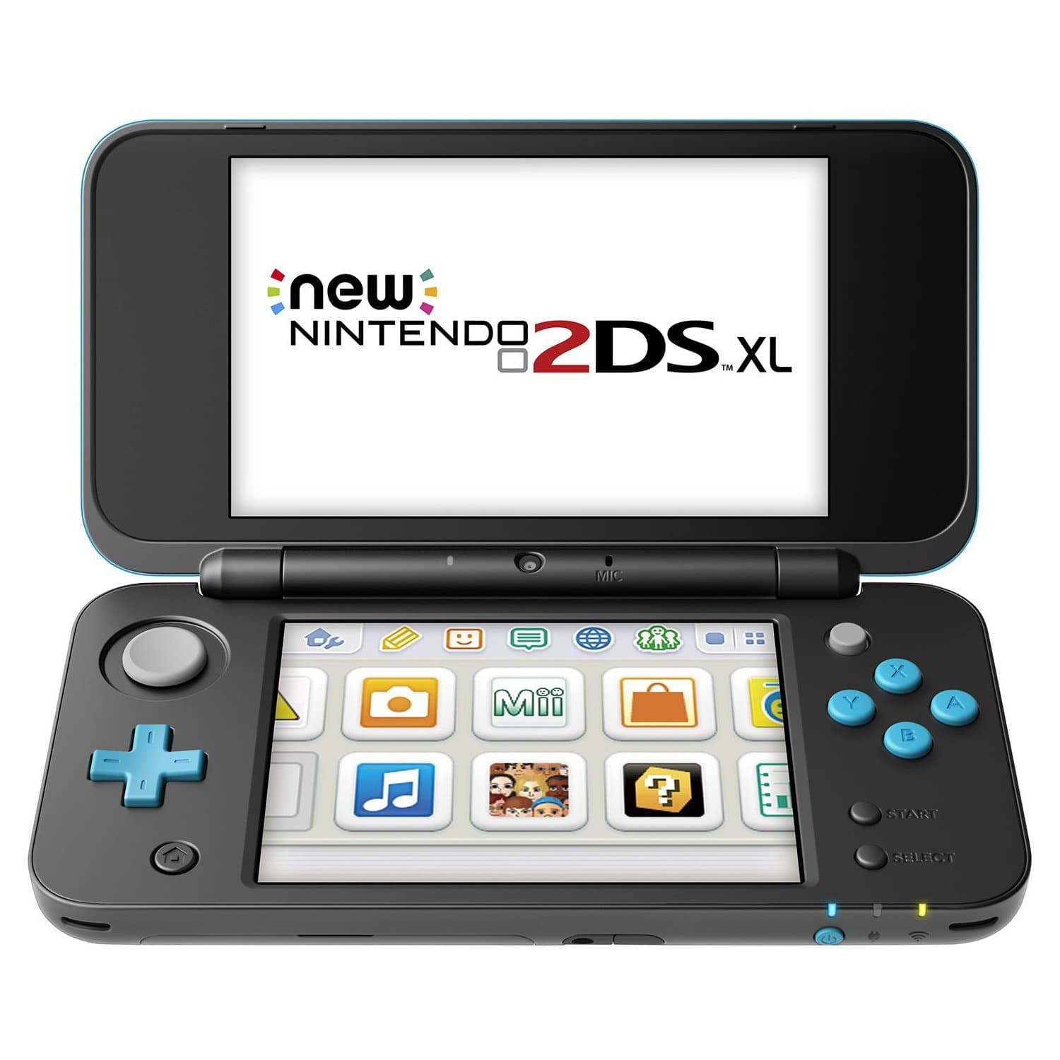 New Nintendo 2DS XL - Black + Turquoise