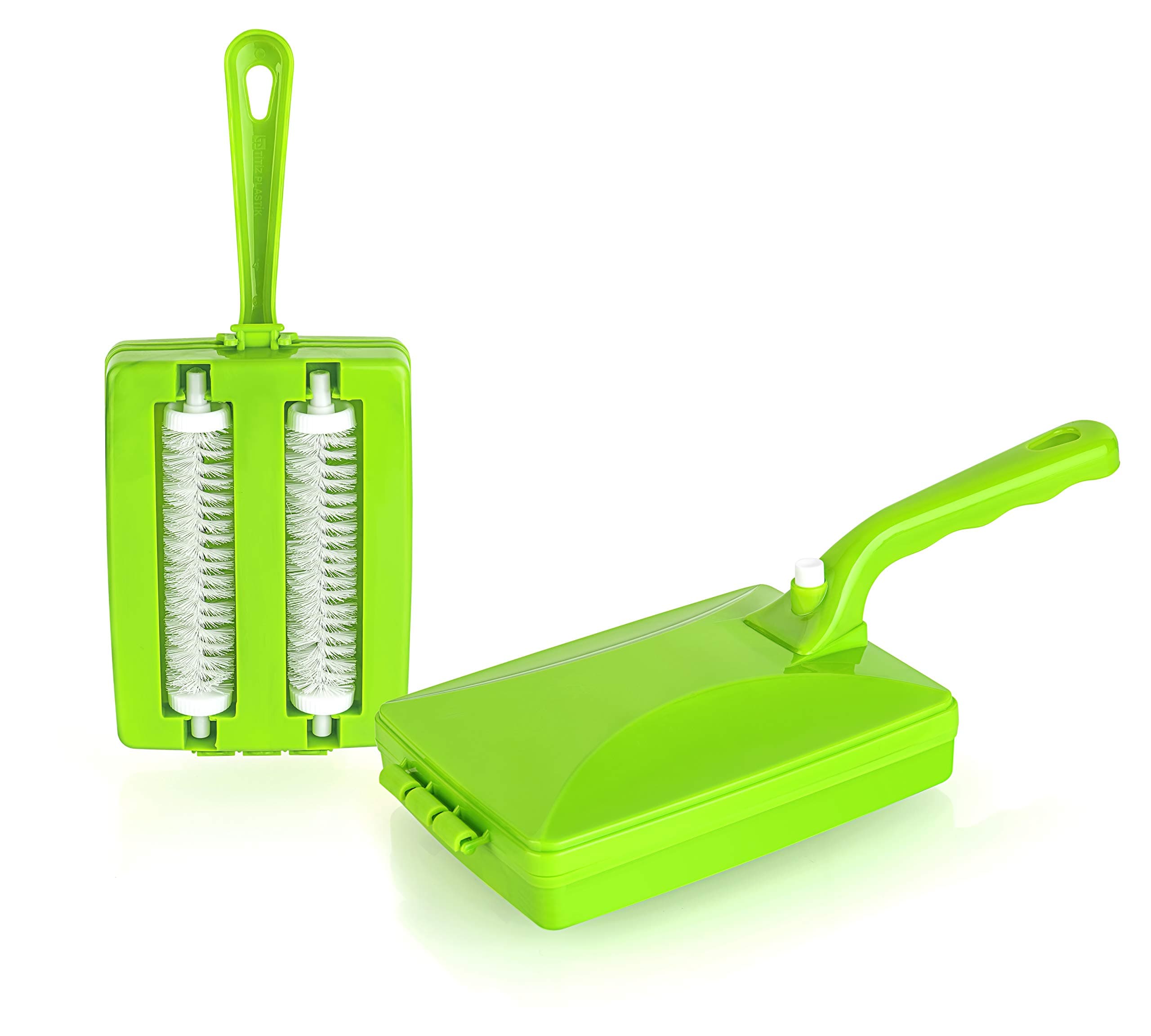 Double Crumb Brush with Handle (Colours May Vary)