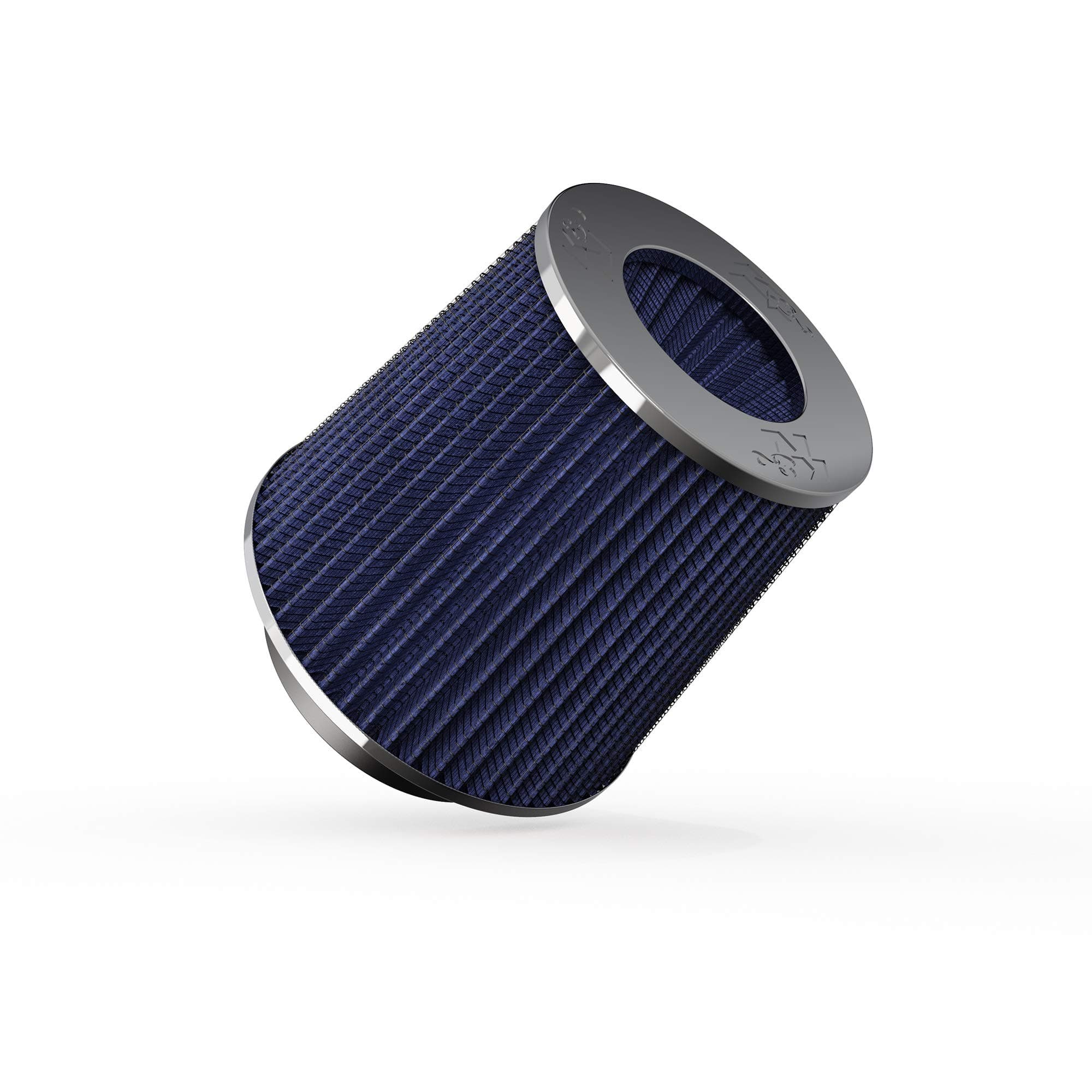 K&N Universal Clamp-On Air Filter: High Performance, Premium, Washable, Replacement Filter: Flange Diameter: 4 In, Filter Height: 5.5 In, Flange Length: 1.125 In, Shape: Round Tapered, Rg-1001Bl