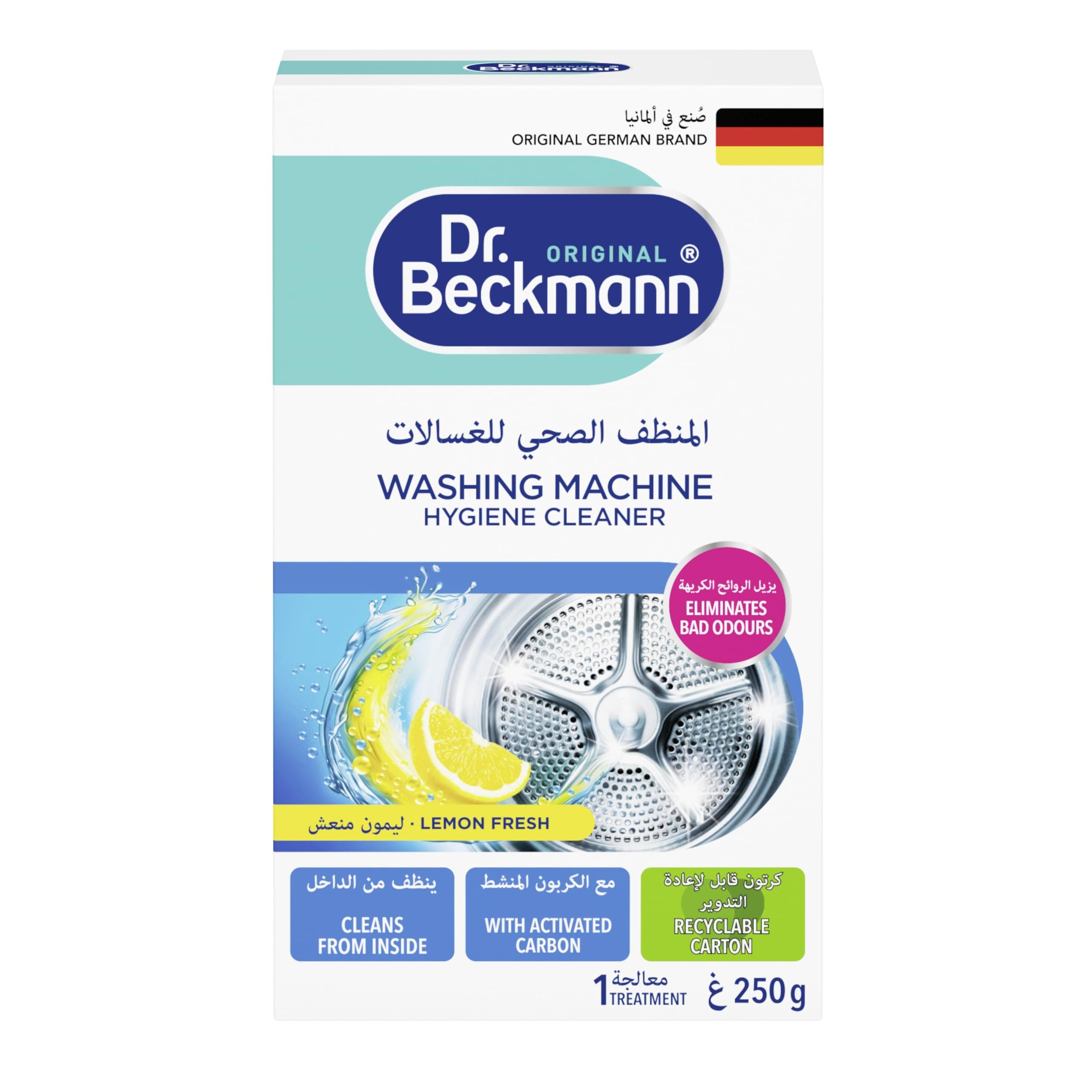 Dr.Beckmann Deep Clean Washing Machine Pwdr 250Gm - Pack May Vary