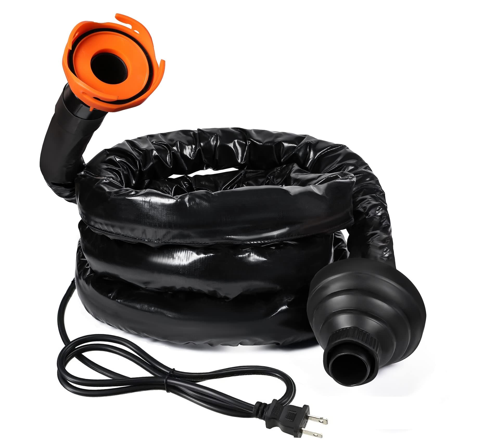 H&G lifestyles 20ft RV Heated Sewer Hose Avoid Freezing at -20°F RV Heated Waste/Sewer Discharge Hose Rv Sewer Hose Storage Bag Packaging