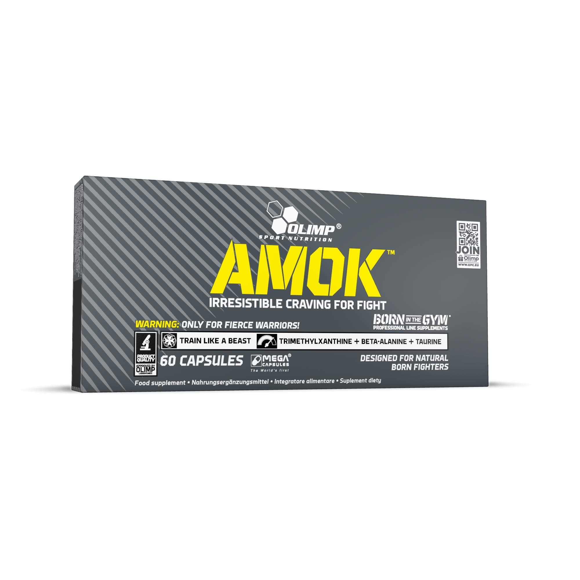 OLIMP SPORT NUTRITION Olimp Amok - Pack of 60 Capsules