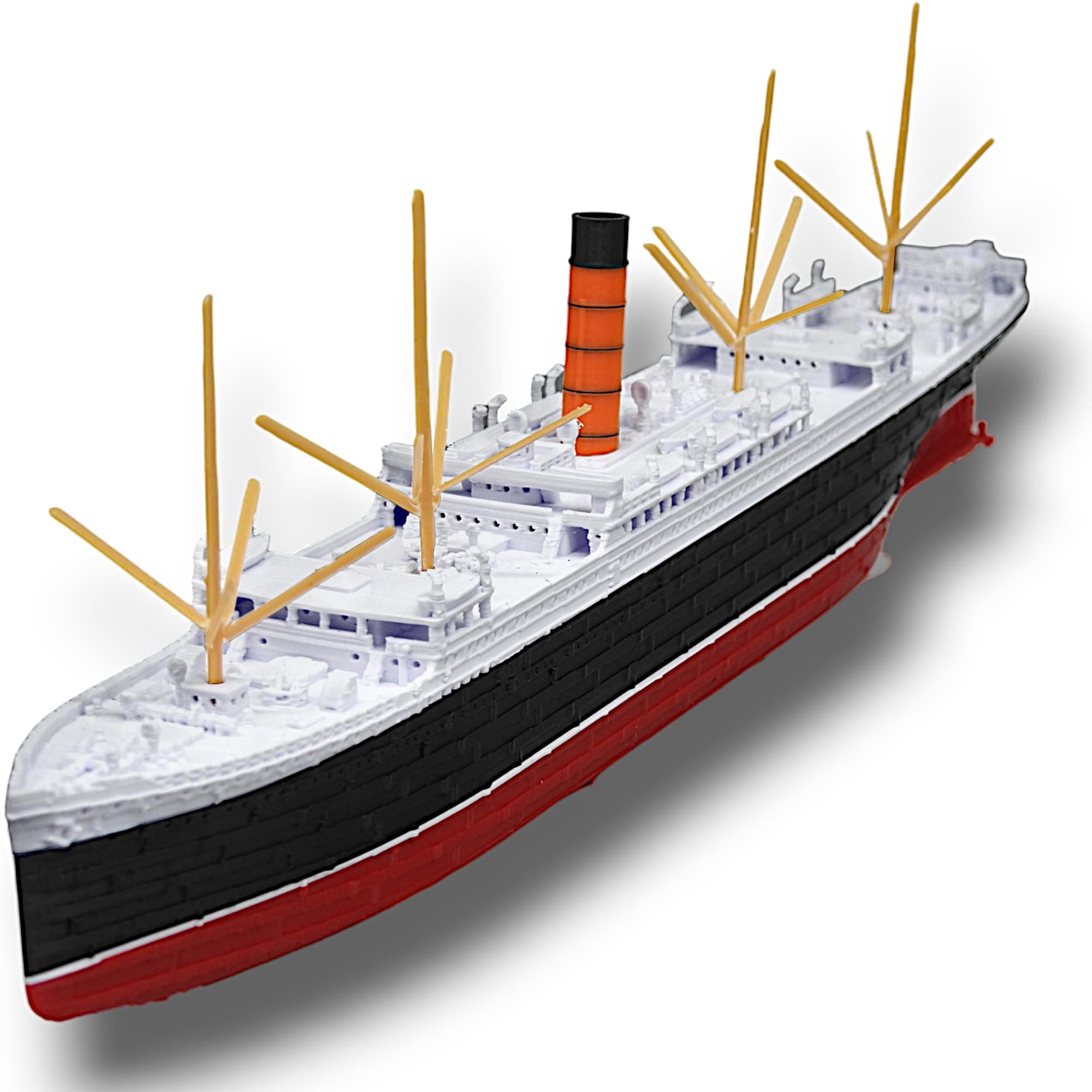 Generic RMS Carpathia Model - Highly Detailed Replica, Historically Accurate,...