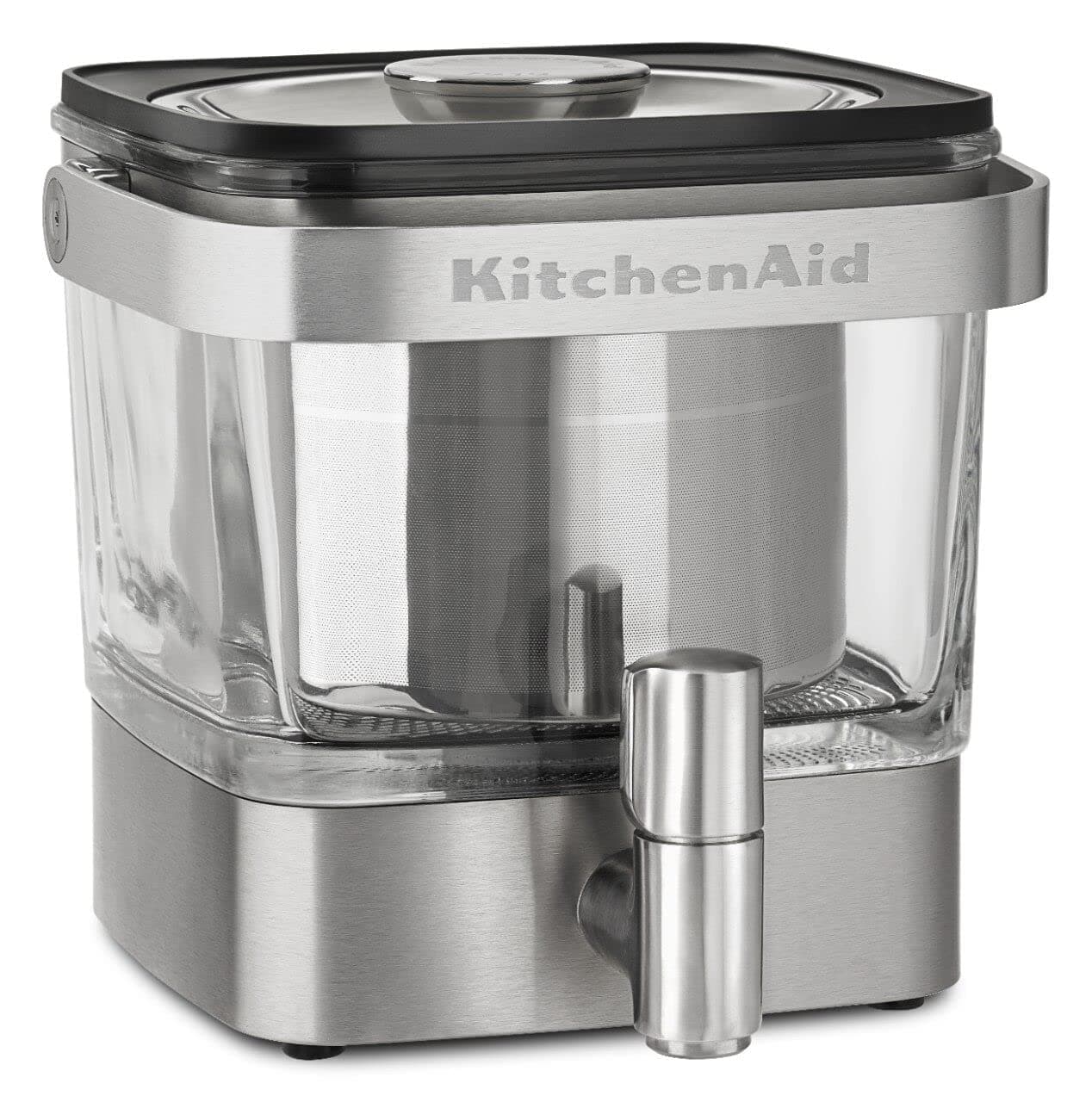 KitchenAid KCM4212SX 水出しコーヒーメーカー つや消しステンレススチール 28オンス