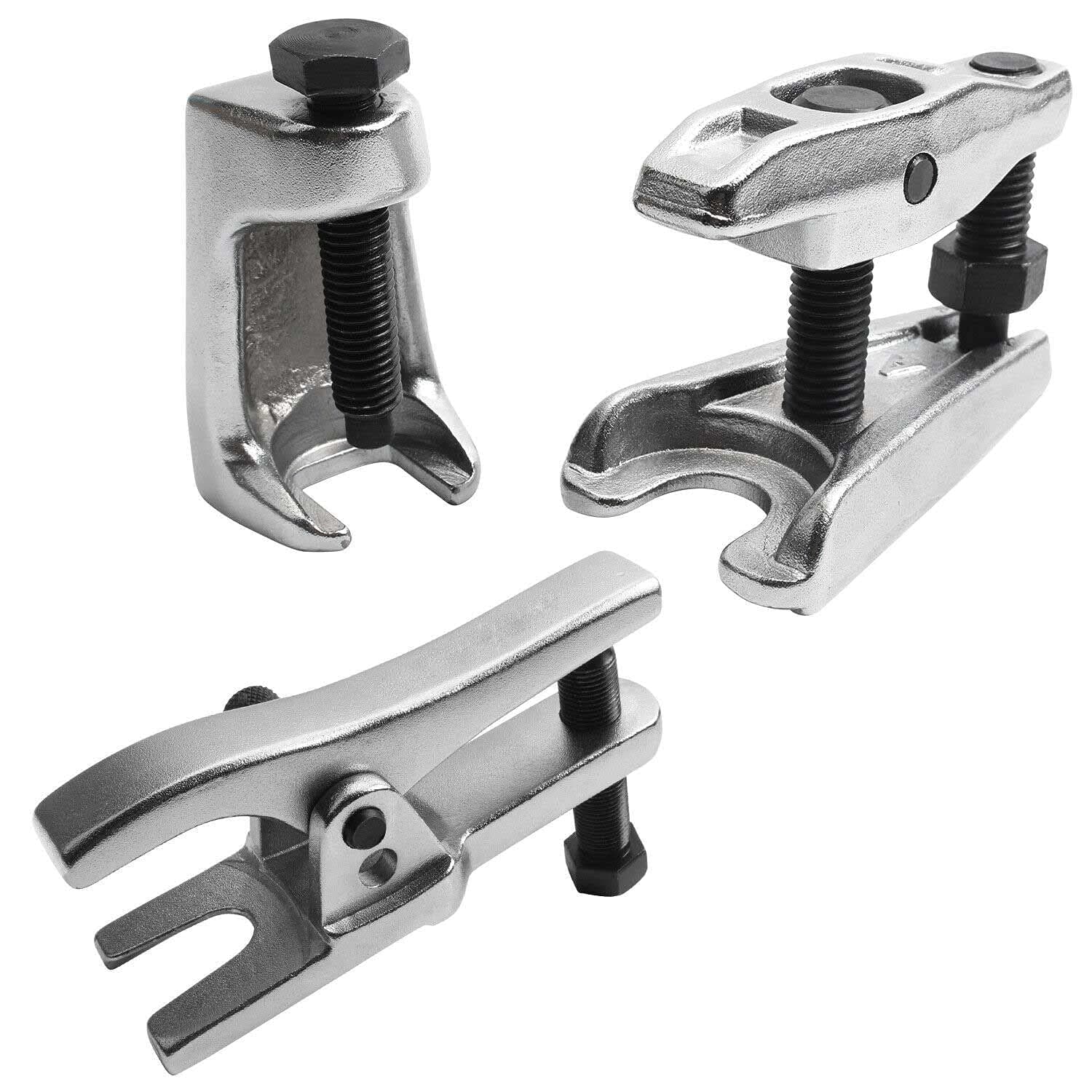 ALETO 3 pcs Universal Car Garage Tools Ball Joint Separator Splitter Tie Rod End Removal Tool Set