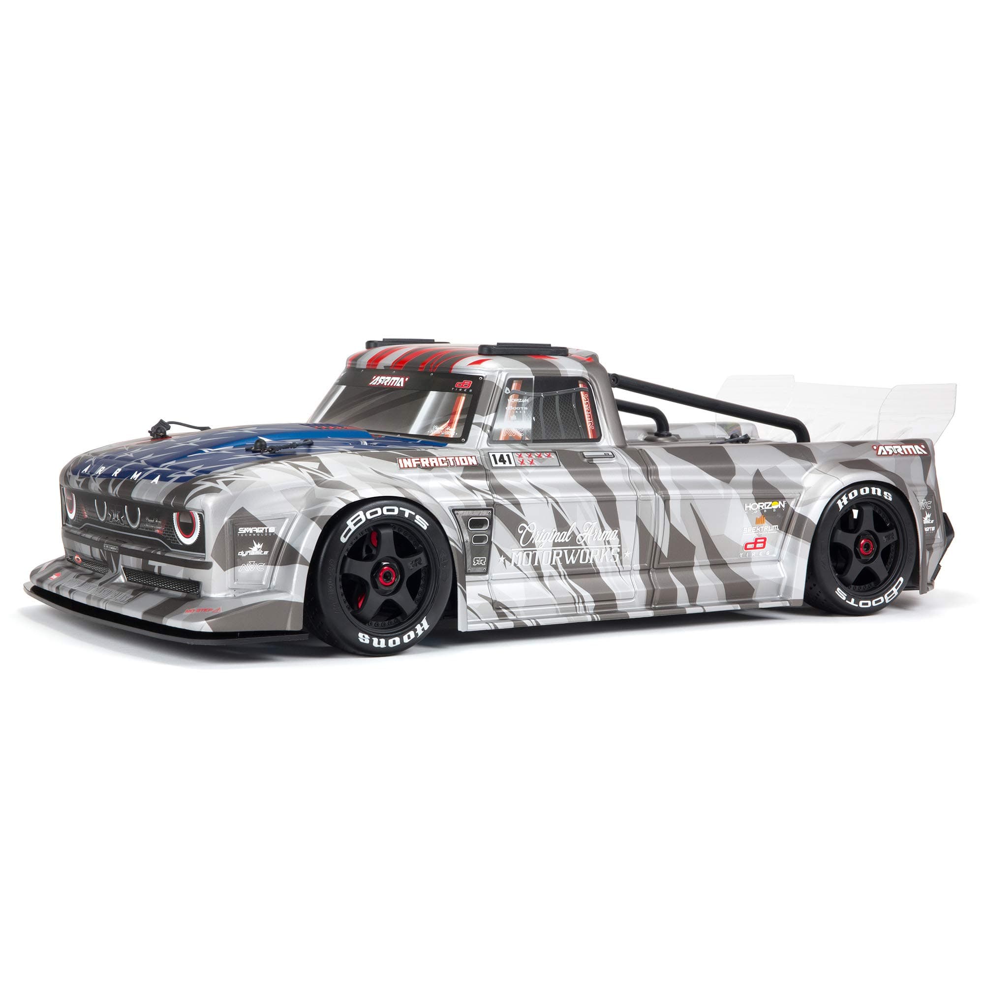 Infraction 6S BLX RTR Silver 1:7 RC Car