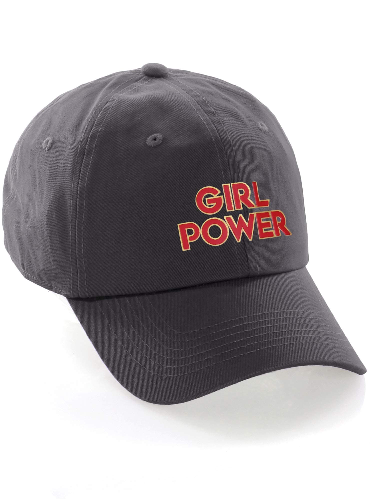 Daxton Empowering Girl Power Baseball Hat Strapback Cap Curve Visor