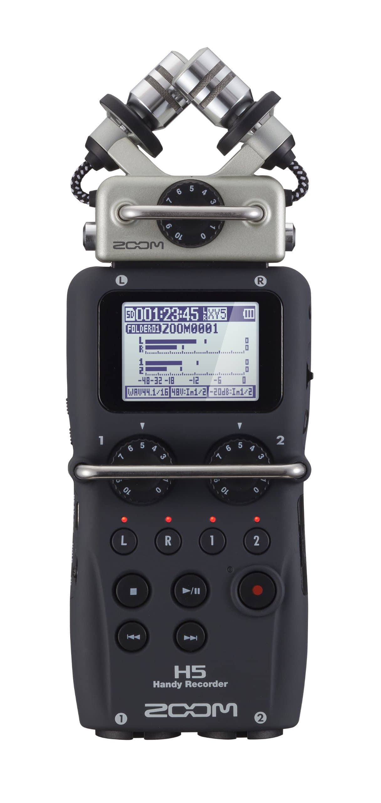 H5 Handy Recorder With Interchangeable Microphone System