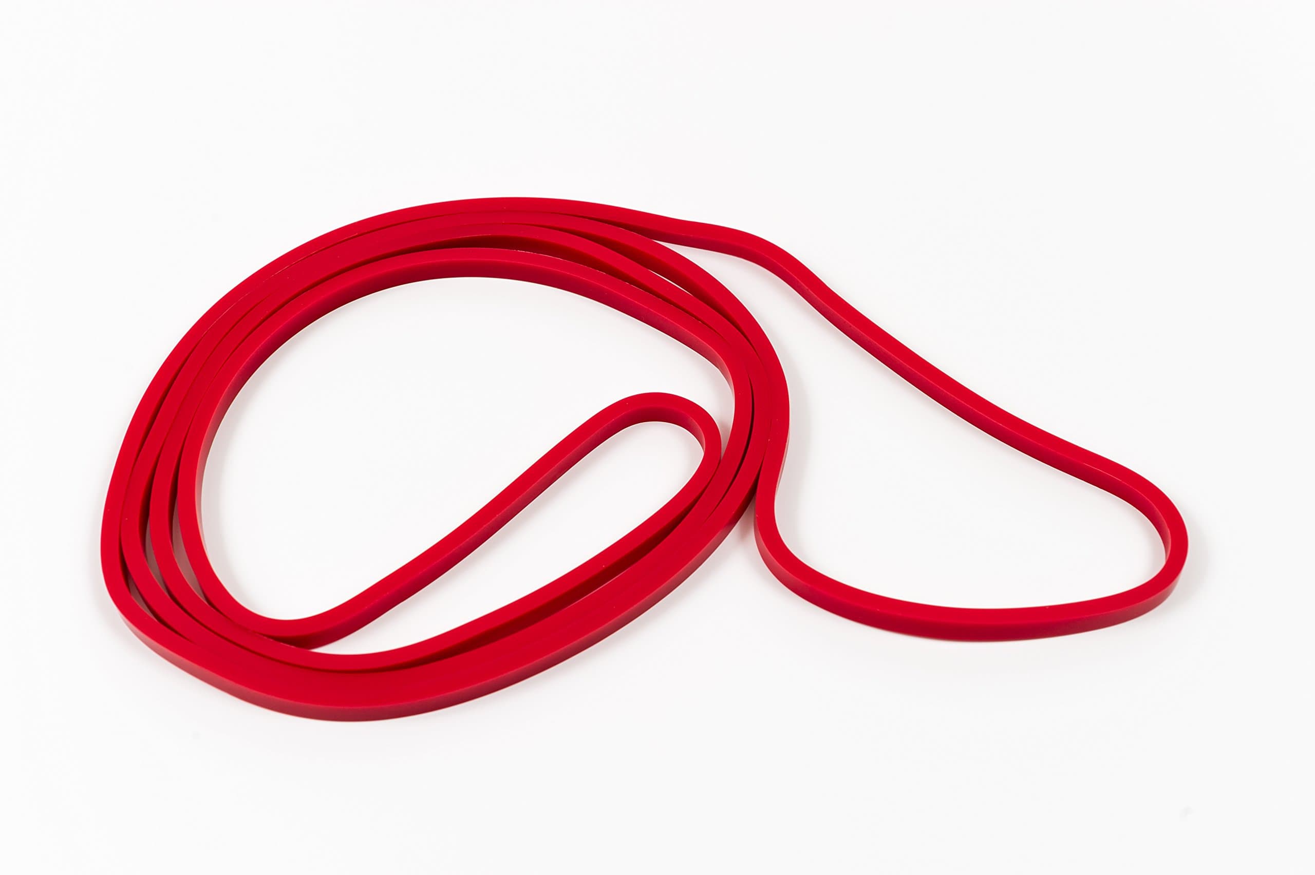 RESISTANCE BANDS - Pull Up Assist bands - SINGLE resistance band for men & for women - Resistance loop bands for legs & arms & exercise & stretching (Red - 5 to 15 Pounds (1/4" 4.5mm))