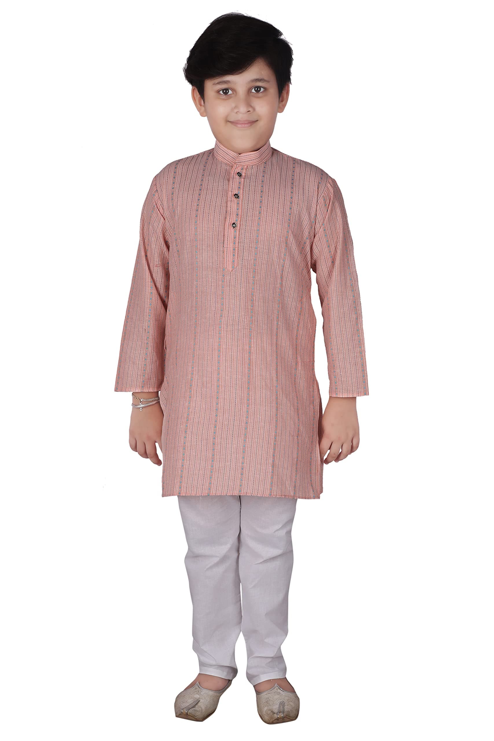 Pro-Ethic Style Developer Cotton Kids Kurta Pyjama For Boys | Kurta Paijama Set, (S-145)