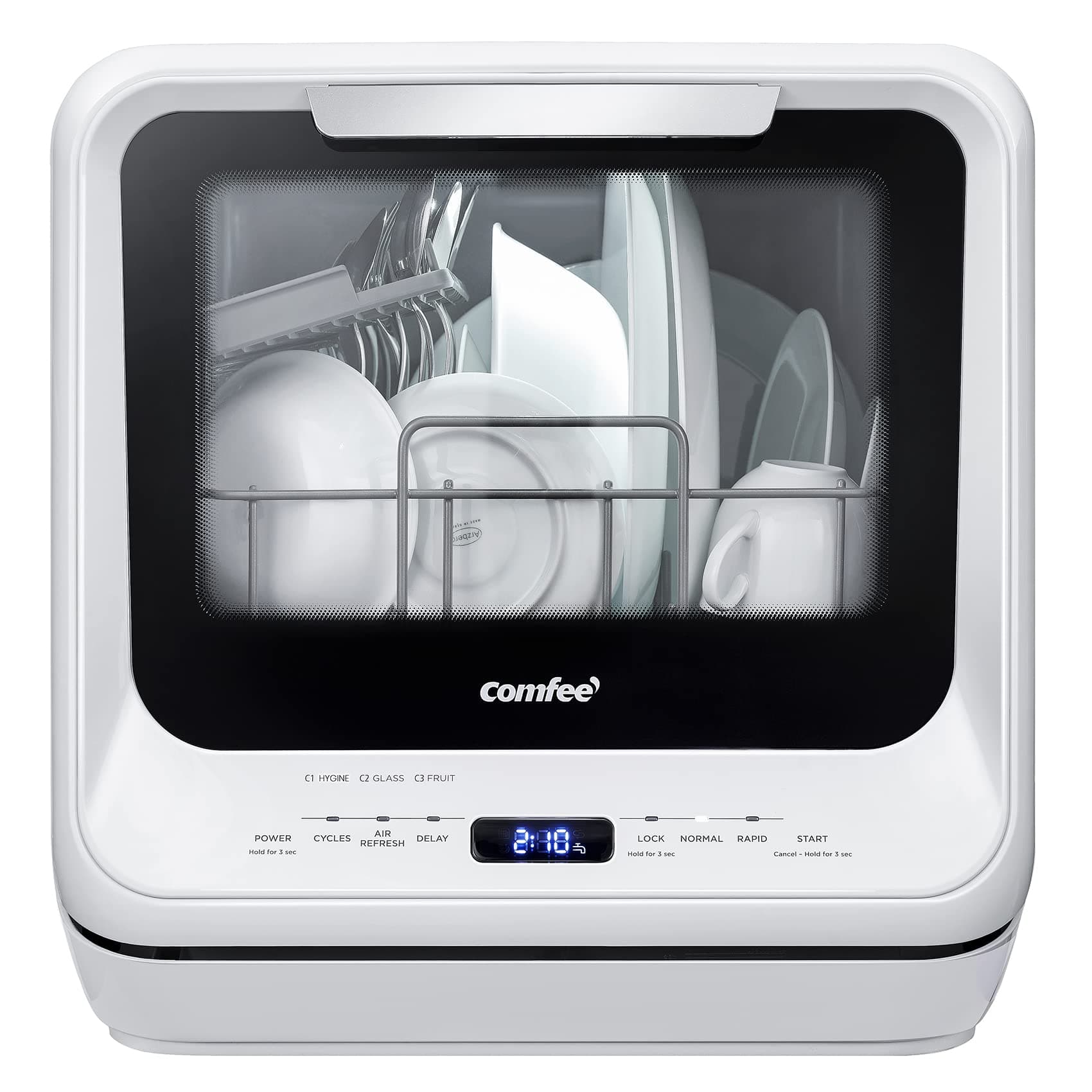 COMFEE Minilite WQP4-2601-US Dishwasher White