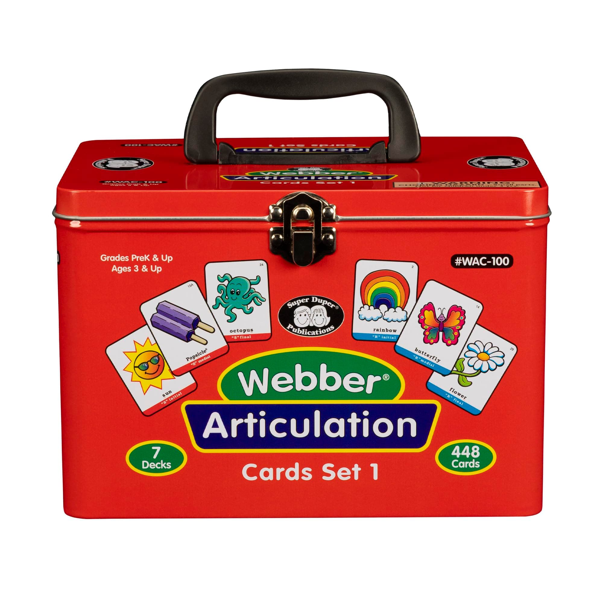 Set of 7 Webber Articulation Card Decks (Combo Set 1) - Supe