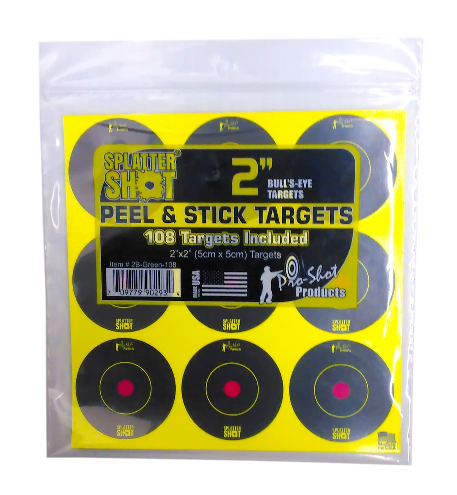 Pro ShotSplatter Shot Bullseye, 2"