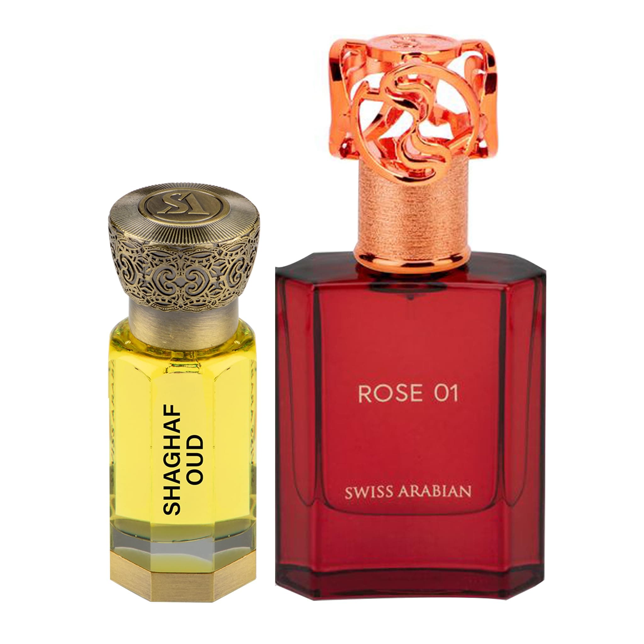 Rose 01 50ml EDP + Shaghaf Oud 12ml CPO