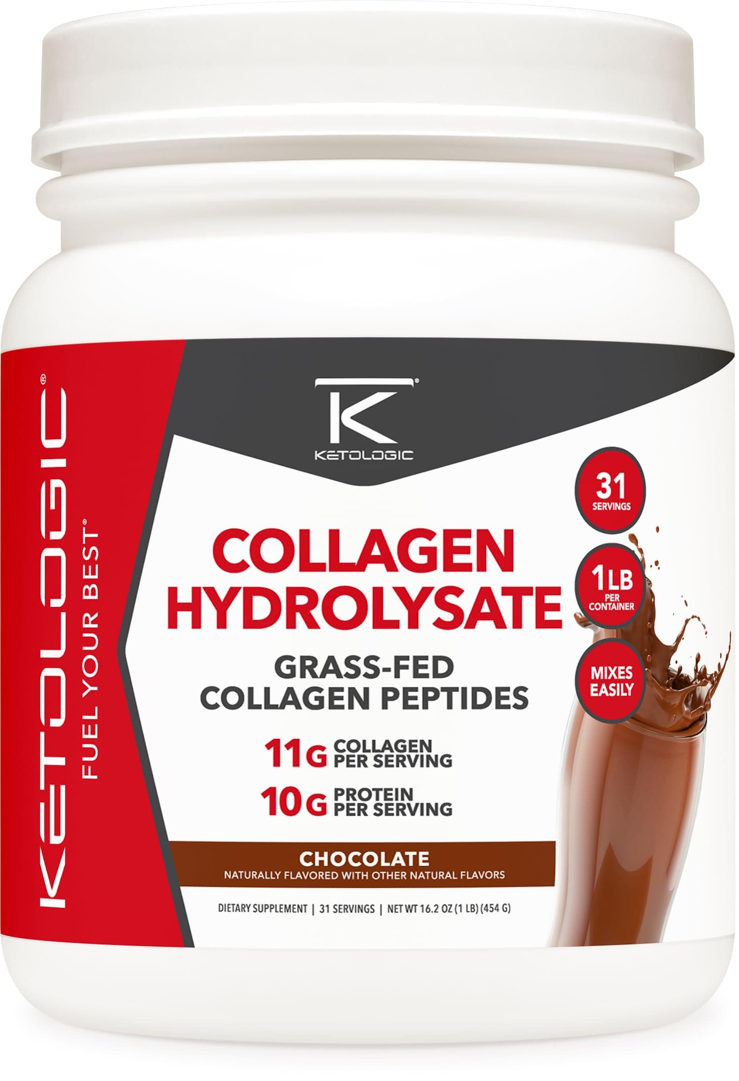 Grass Fed Collagen (Chocolate Flavor 1LB)