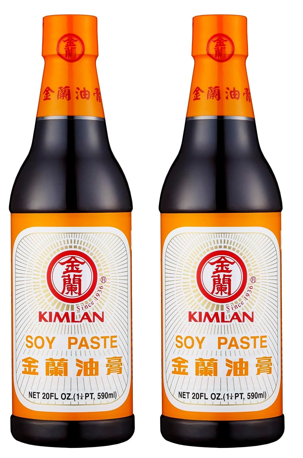 Kimlan Soy Paste, (2 Pack, Total of 40fl.oz)