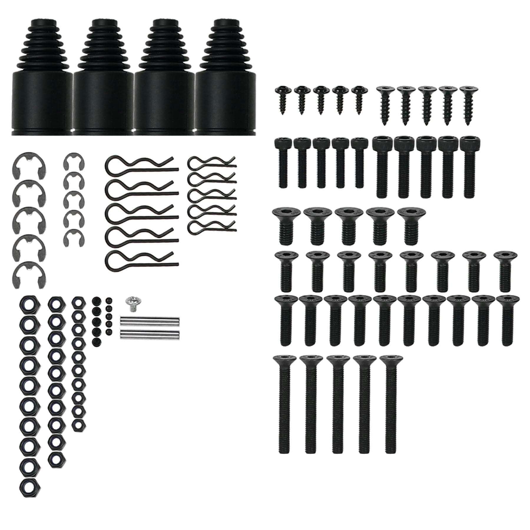 FLMLF Rc Car Tool Kit Medium Screw Service Bag with Axle Boot for 1/5 Hpi Baja 5B 5T 5Sc Rovan Kingmotor RC Car Parts