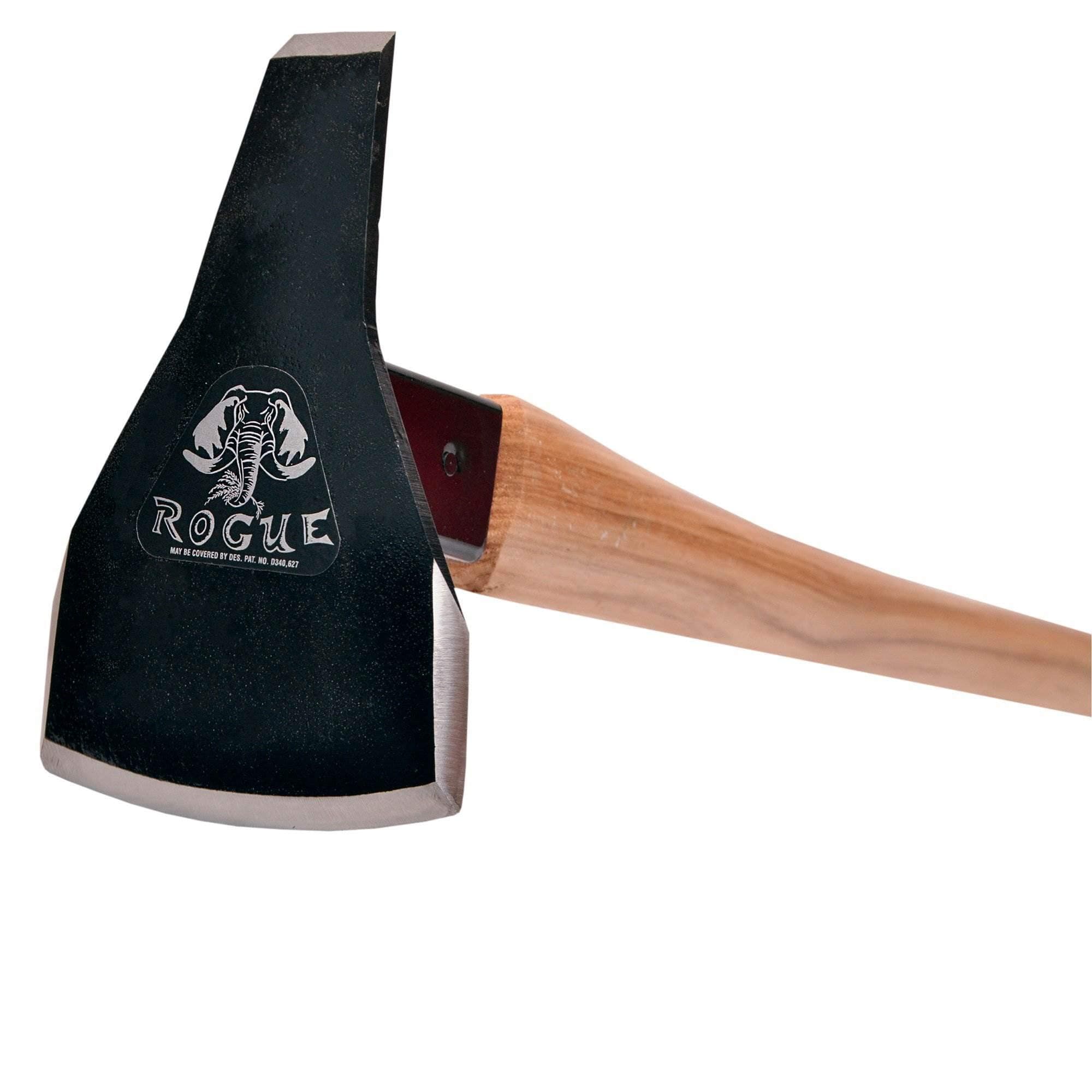Prohoe Triangle Head Rogue Hoe with 40 Curved Hickory Handle by Rogue