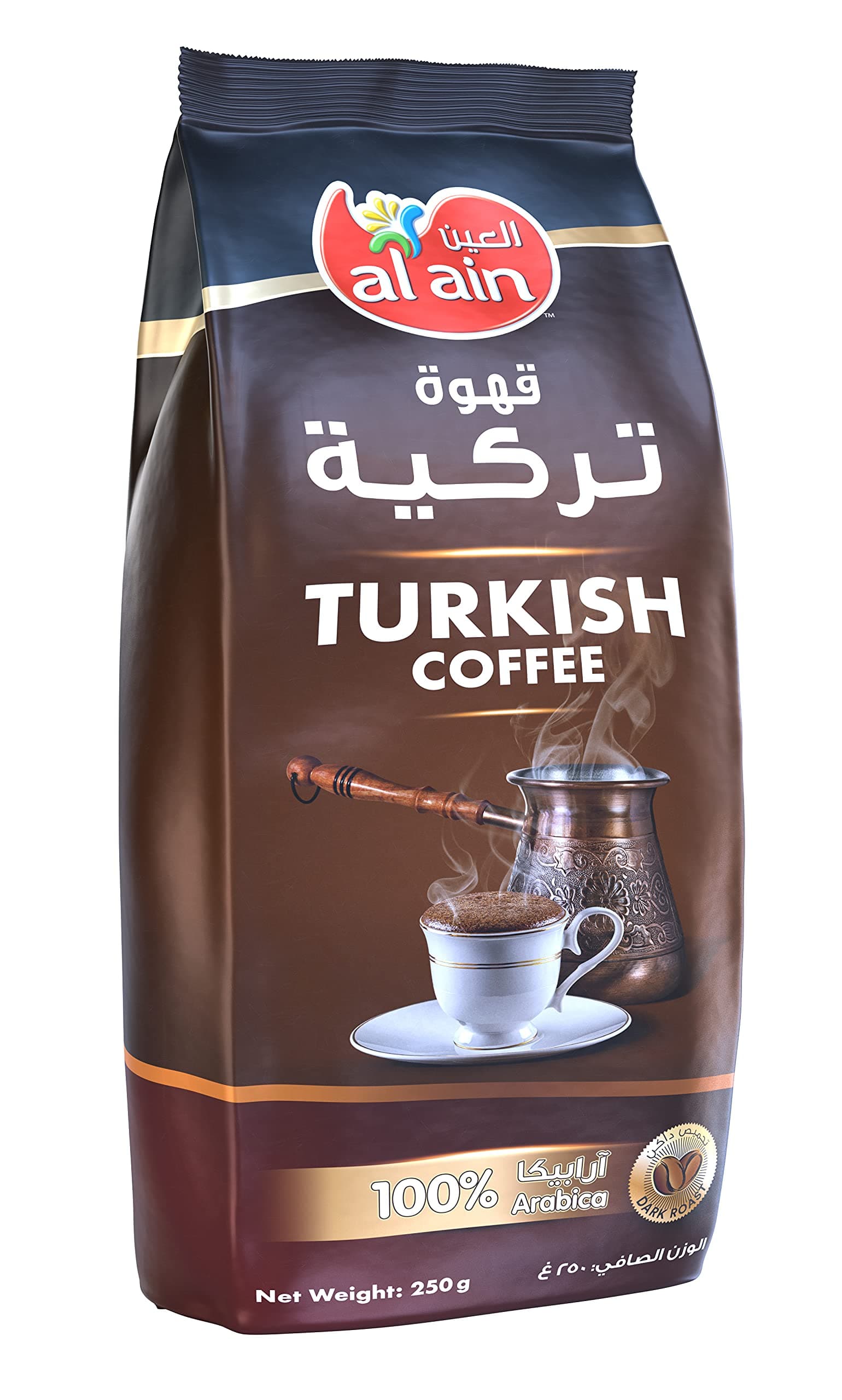 Al Ain Turkish Coffee Original, 250 gm