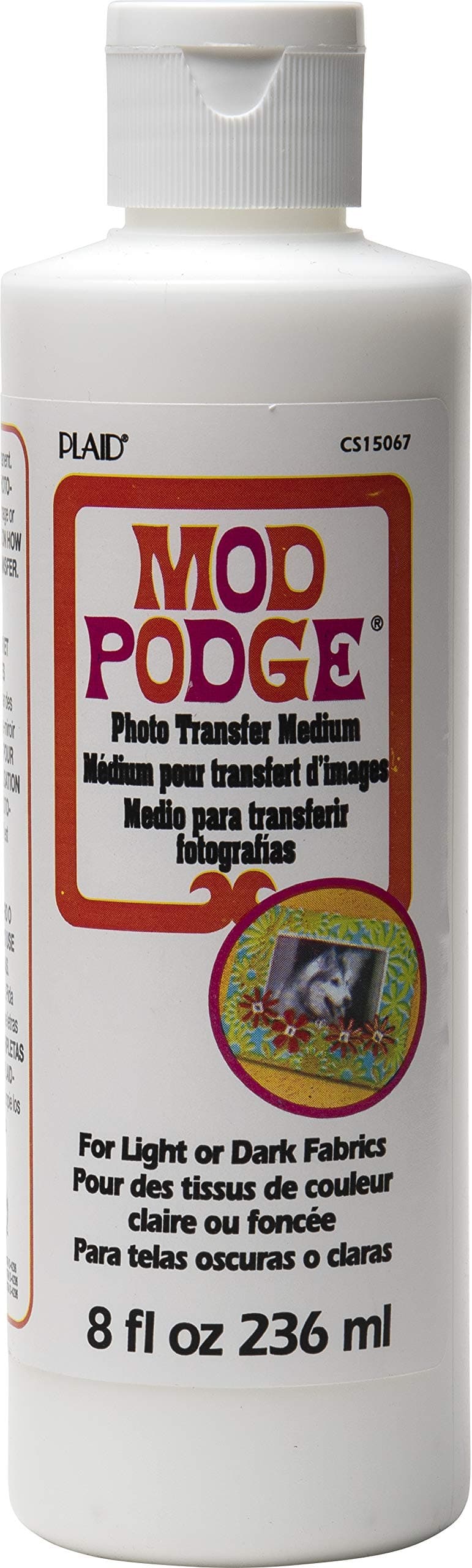 Mod Podge Photo Transfer Medium (8-Ounce), CS15067 (8 Fl Oz)