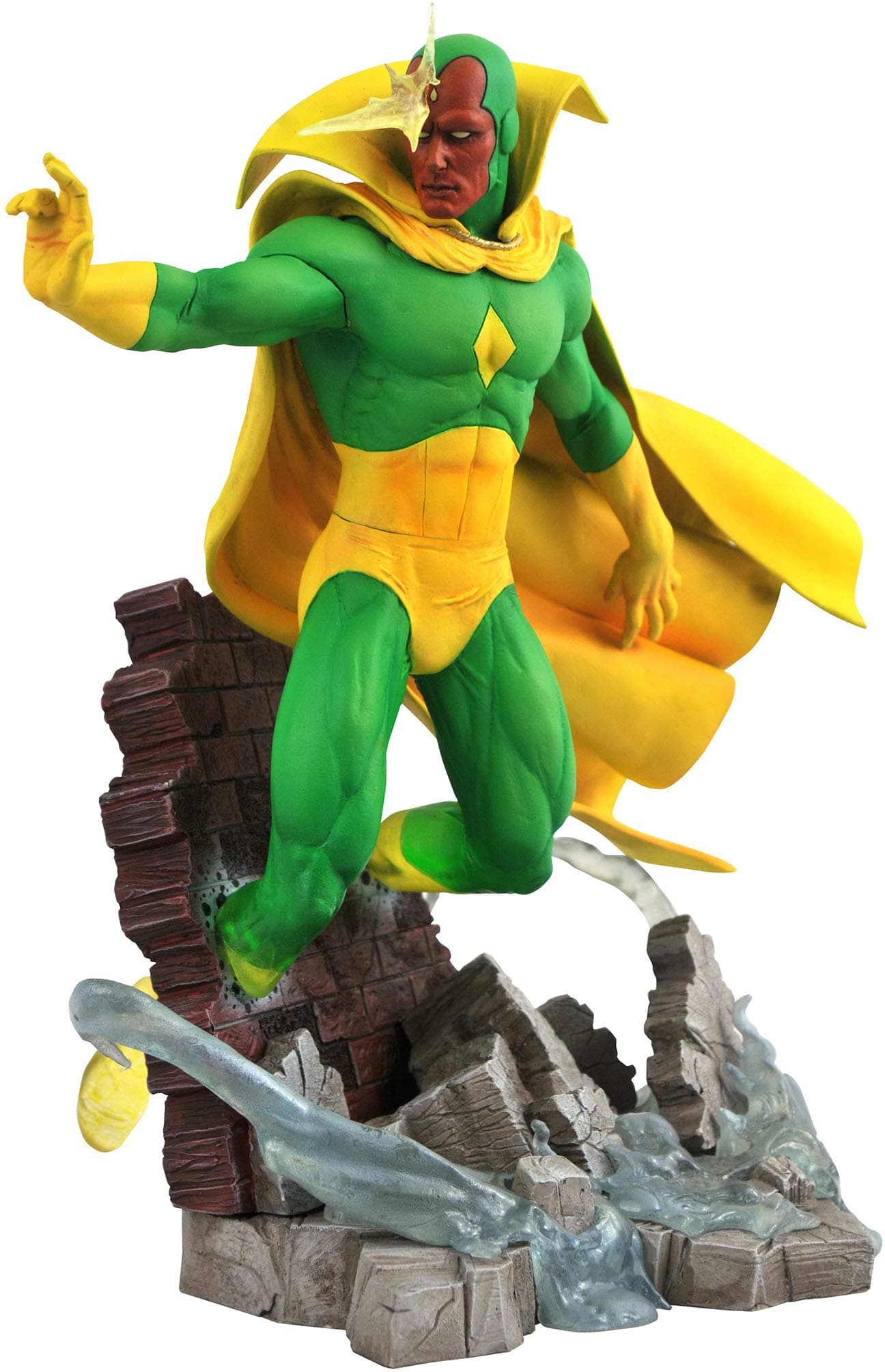 Diamond Select Toys Marvel Gallery: Vision PVC Statue, Multicolor