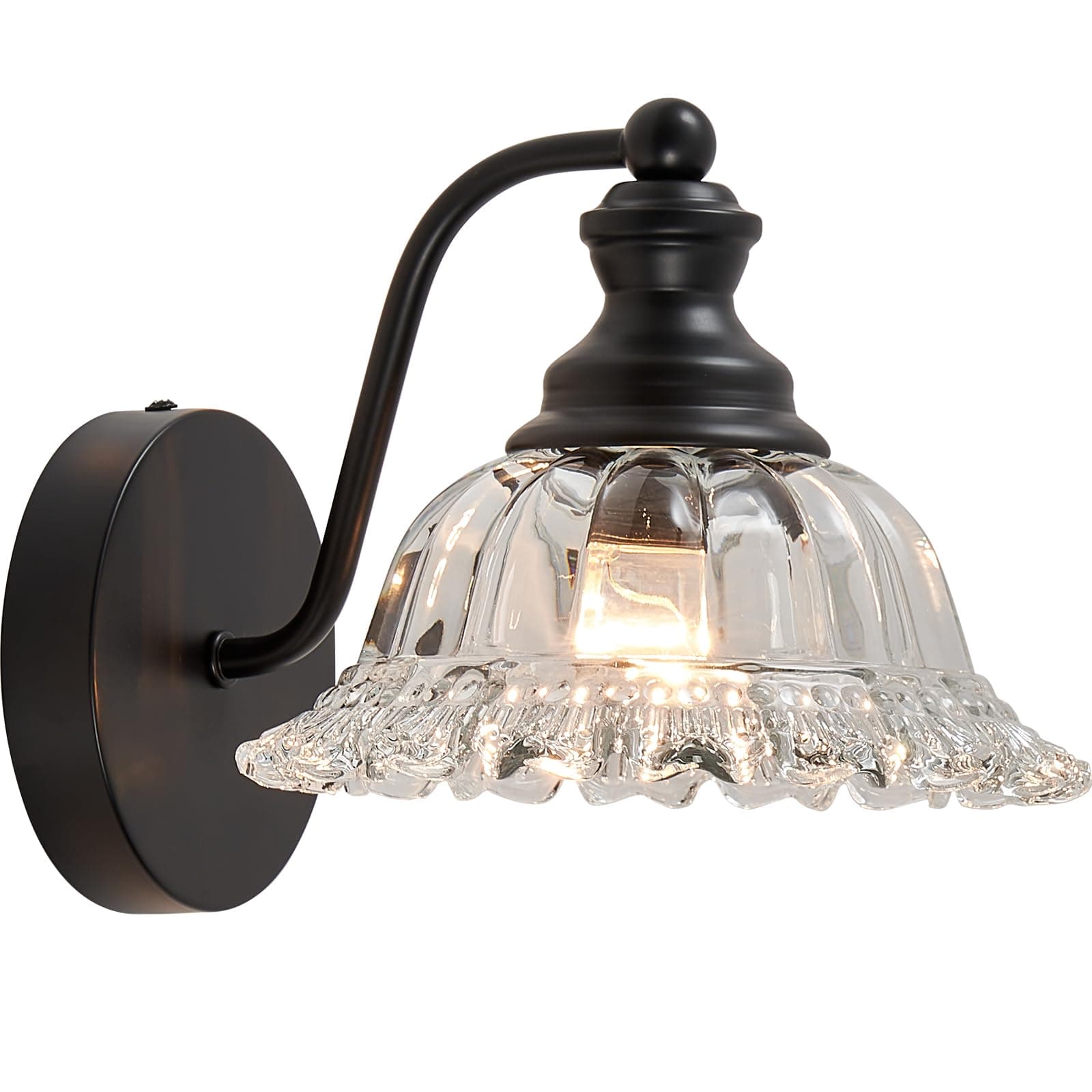 Vanity Light Black Wall Sconces Farmhouse Bathroom Sconces