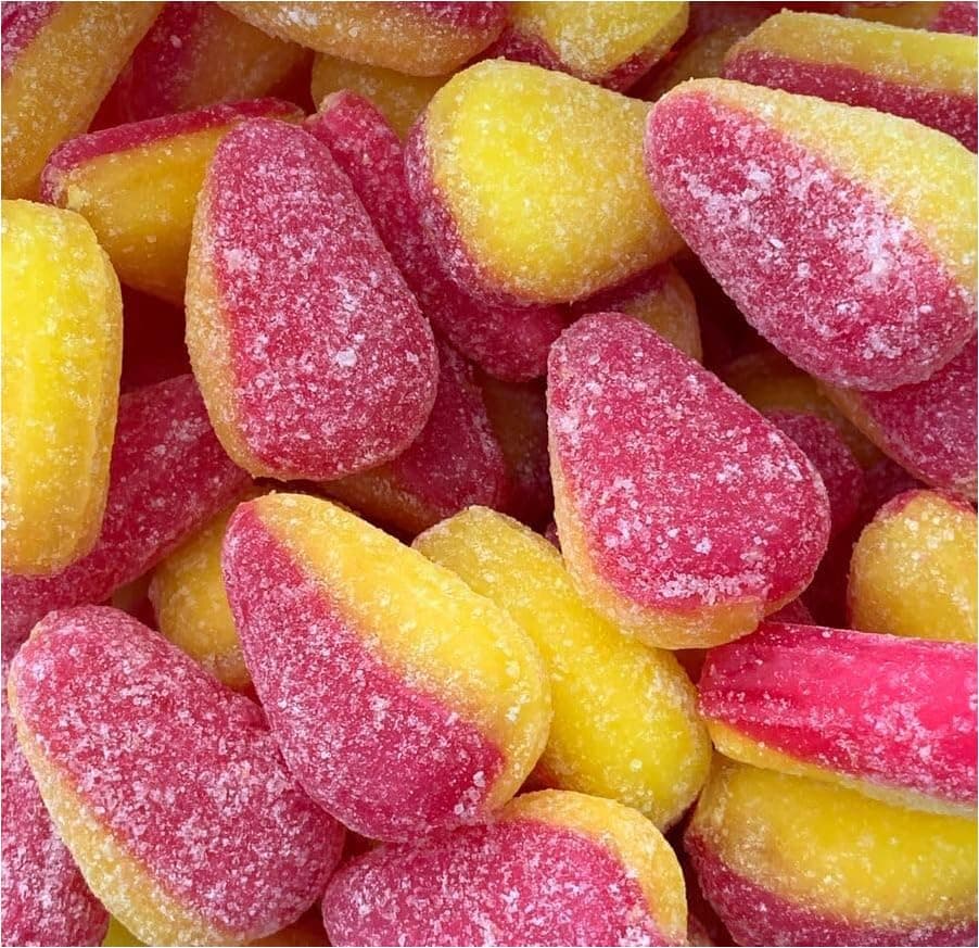 Pear Drops - 500 Gram Bulk Bag - 500g - Assorted Sweet Pick and Mix for Parties, Gifts, and Sharing.