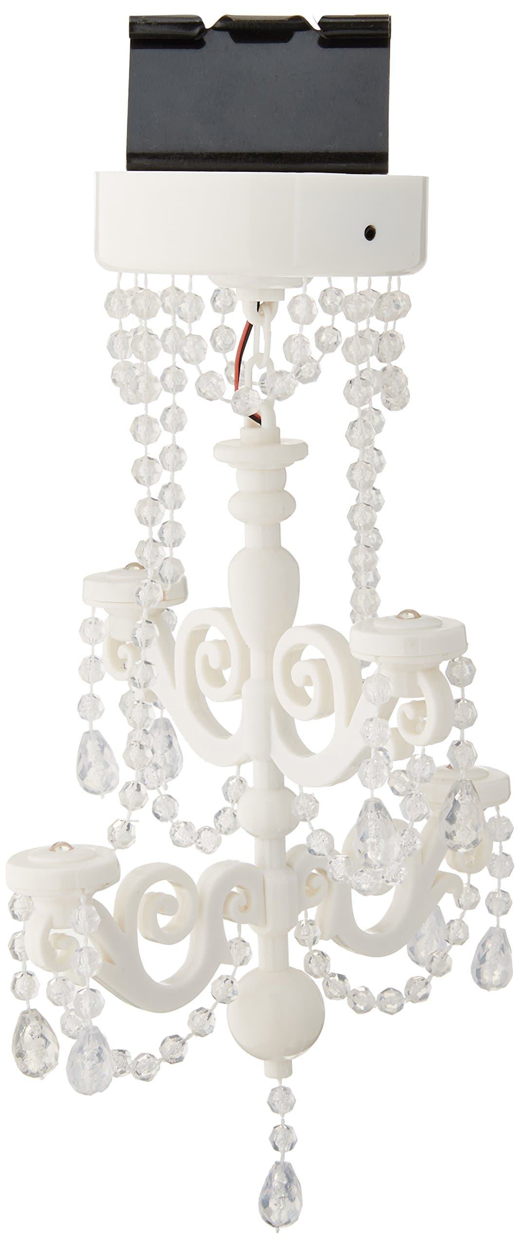 Inkology Magnetic Locker Chandelier, LED Light, Auto Light Sensor, Easy On/Off, Battery Operated (3 "AAA" Batteries Not Included) Color Will Vary (273-4)