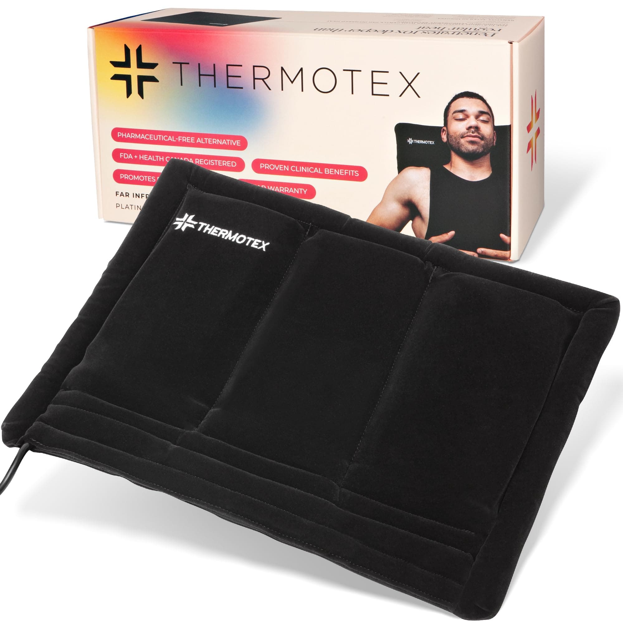 Thermotex Heating Pads Platinum Infrared Therapy