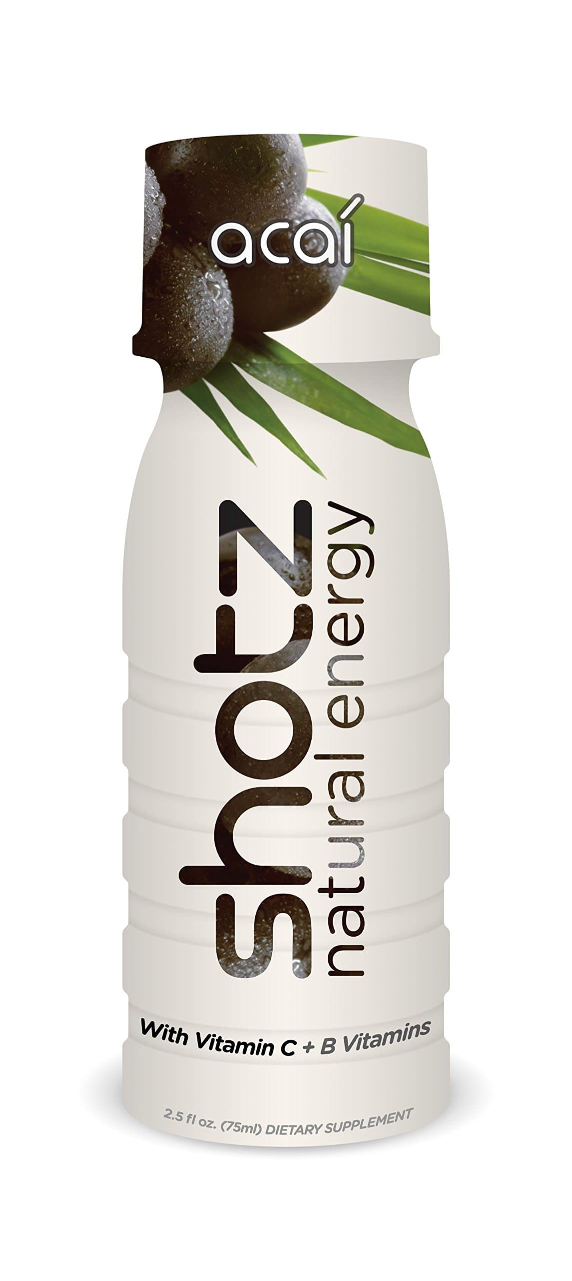 Shotz Natural Energy 12 Count Acai