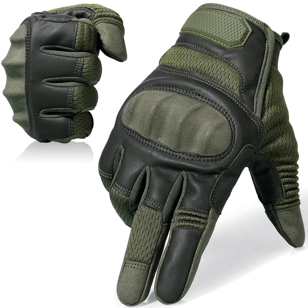 AXBXCX Motorcycle Gloves for Men - Ultimate Protection, Touchscreen Capable, Durable for Outdoor
