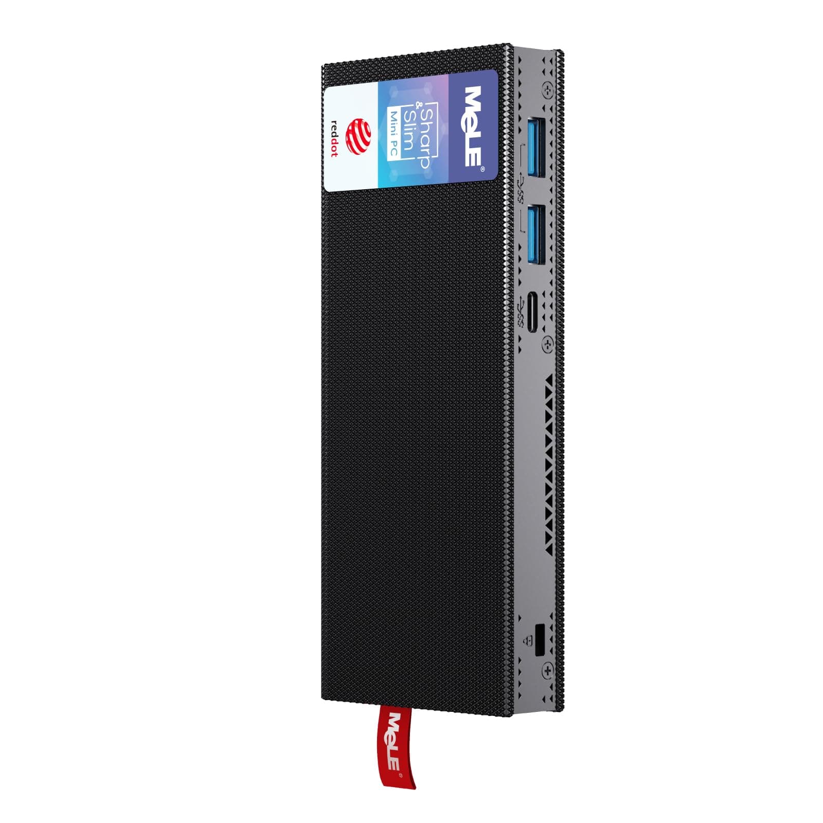 Mele Fanless Mini PC Stick PCG02 Pro 12th Gen Alder Lake - N100 (up to 3.4 GHz), 8 GB DDR4 RAM 128 GB Stick for Desktop Computer 4K Dual HDMI/WiFi/BT/Ethernet,Home Industrial Office