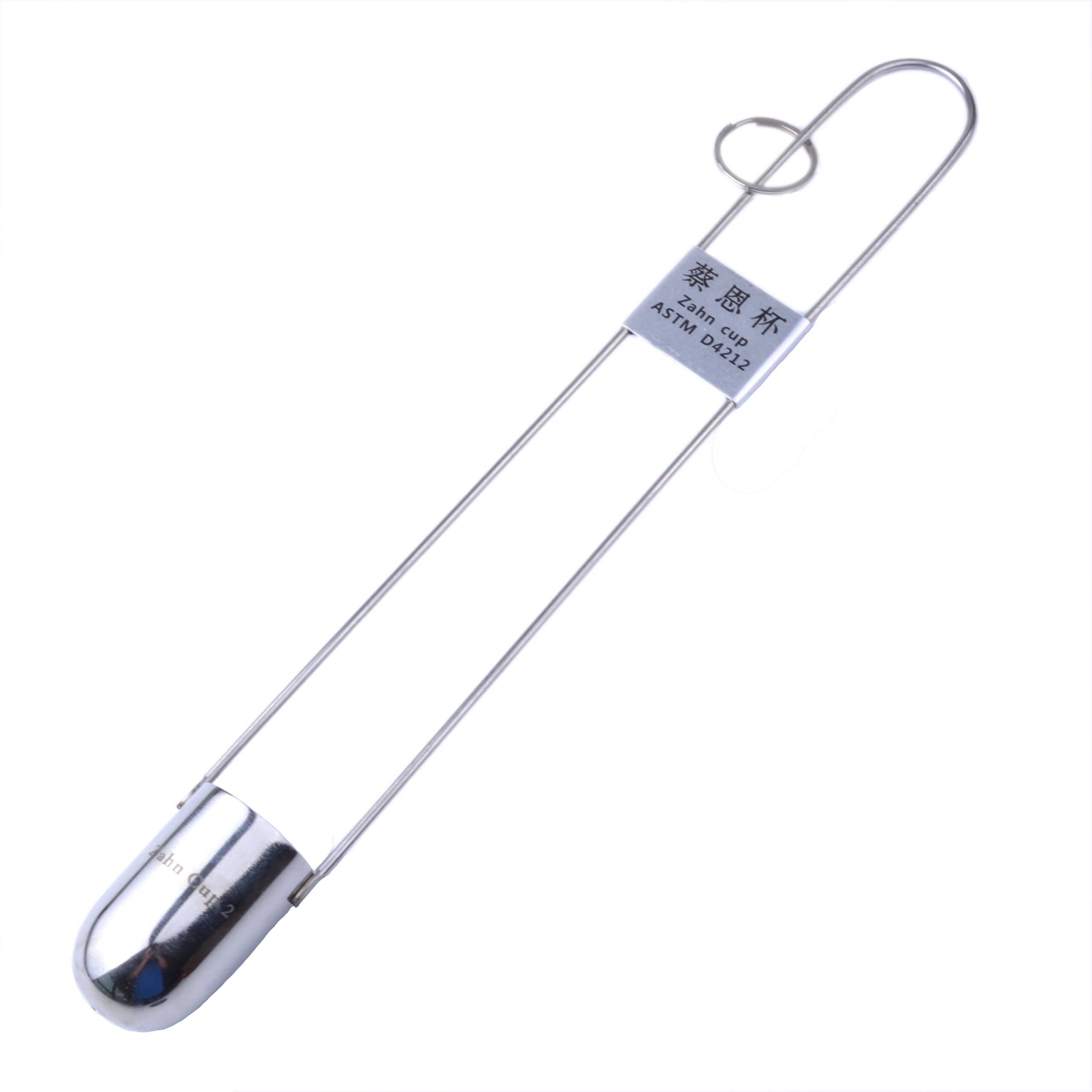 (Cup 2) - Zahn Cup Dip Type Immersion Viscosity Cup Precise 44ml Stainless Steel (Cup 2)