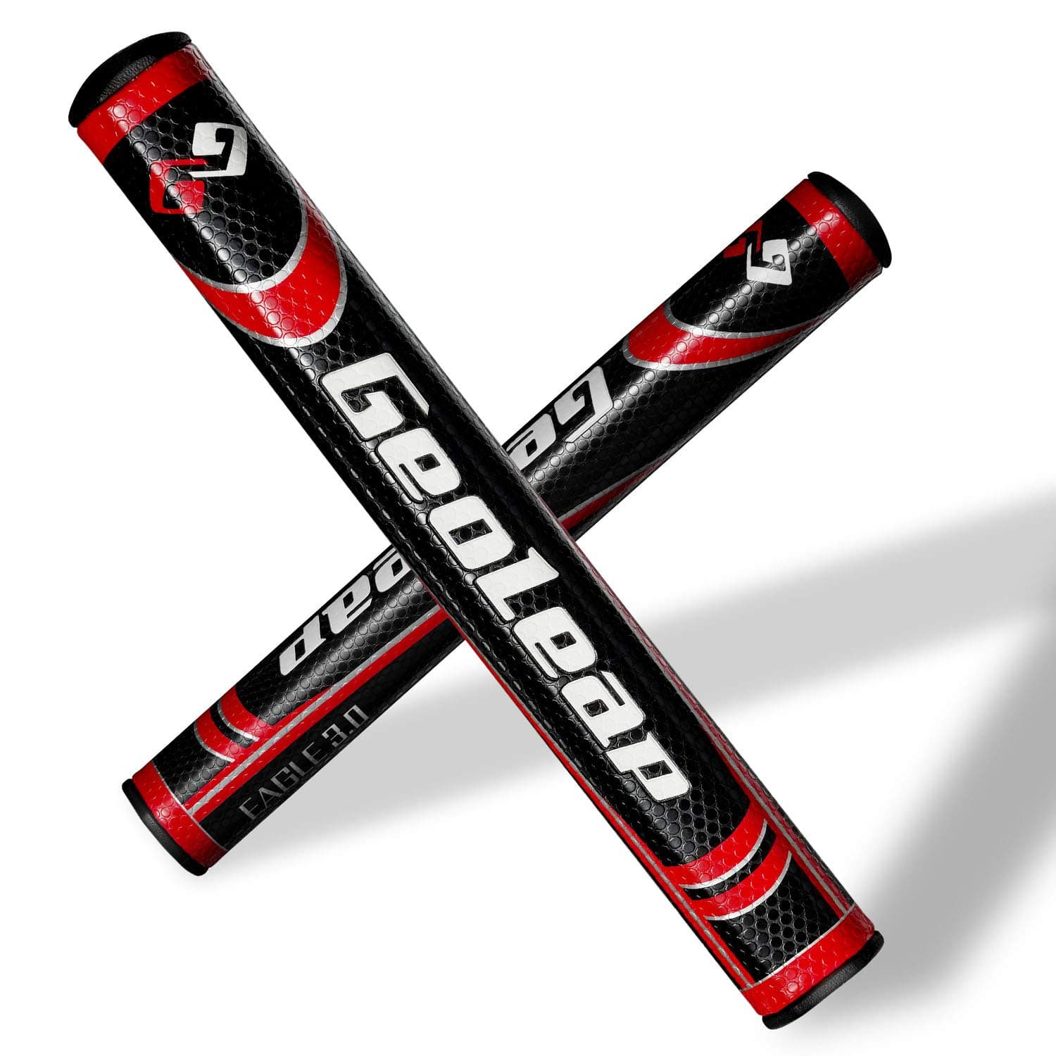 Geoleap Putter Grip- Soft Polyurethane Material,Round Shape, Light Weight Golf Grips,4 Colors and 4 Sizes to Choose..